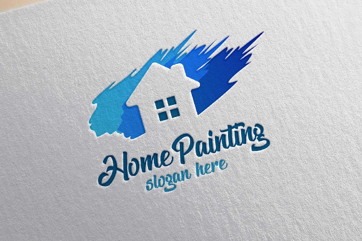 Real Estate Painting Logo by Denayunecs Codester