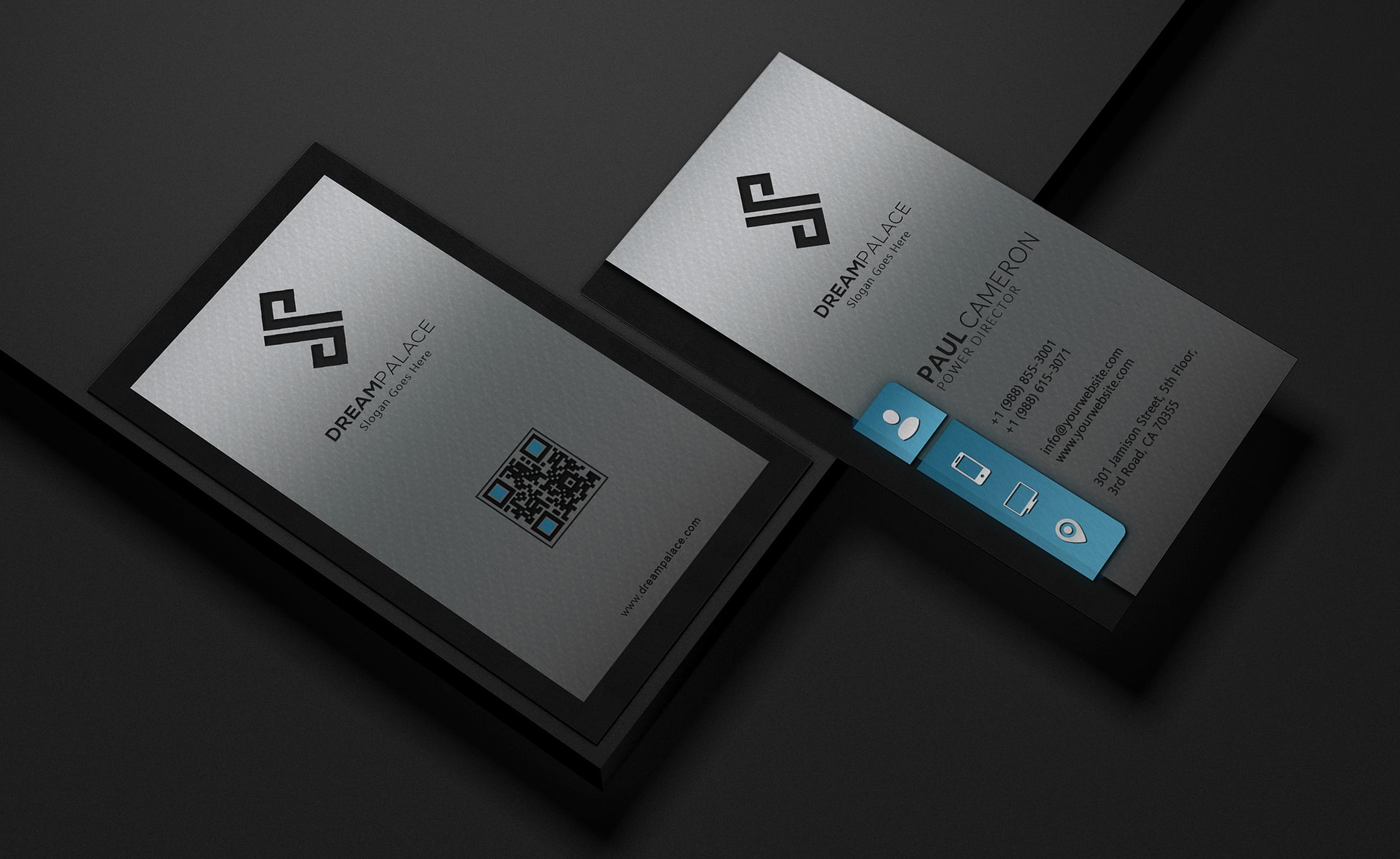 HighEnd Business Card Template by Pixime Codester