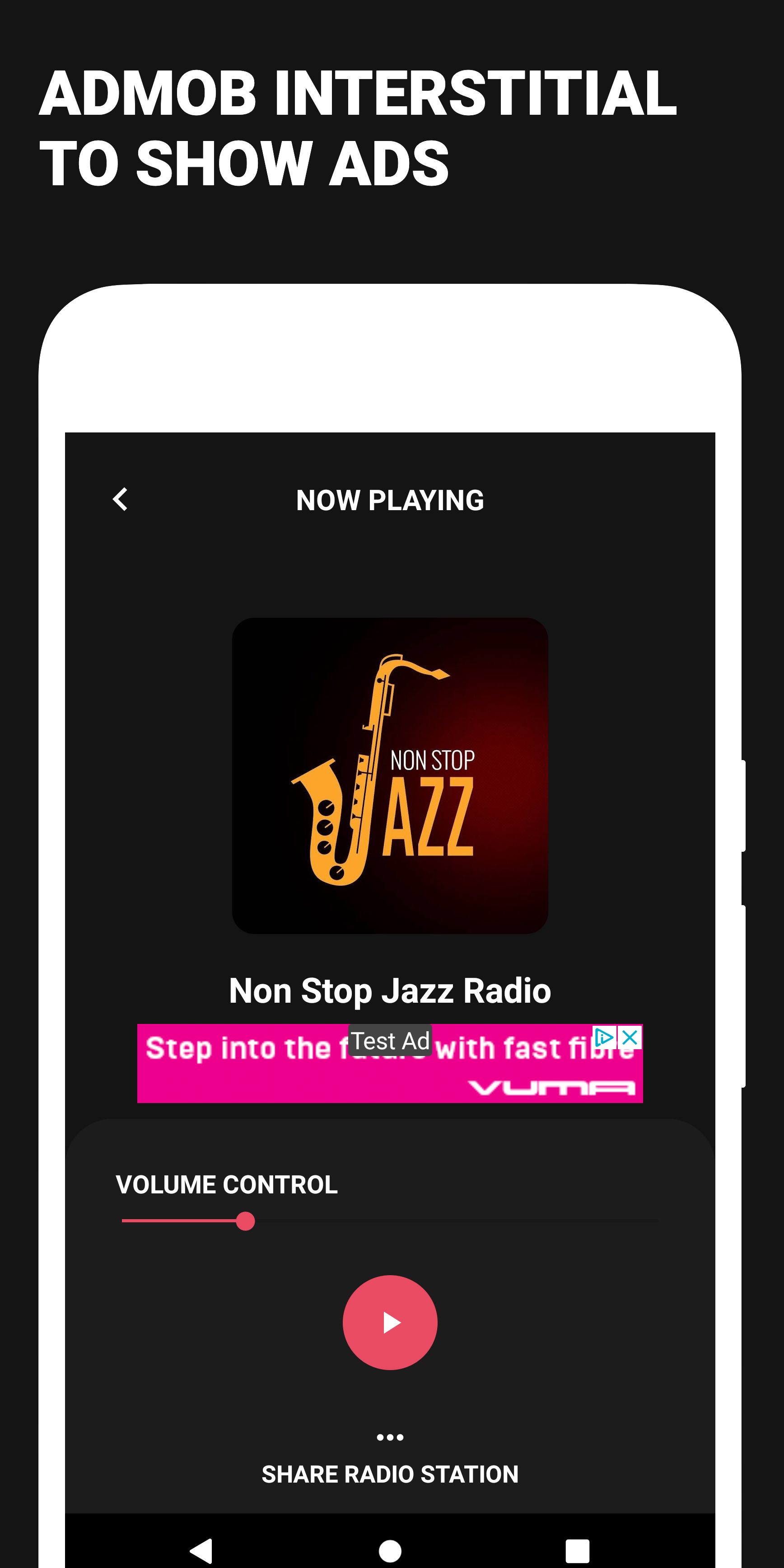 Ultimate Android Radio Android App by Yuradolotov Codester