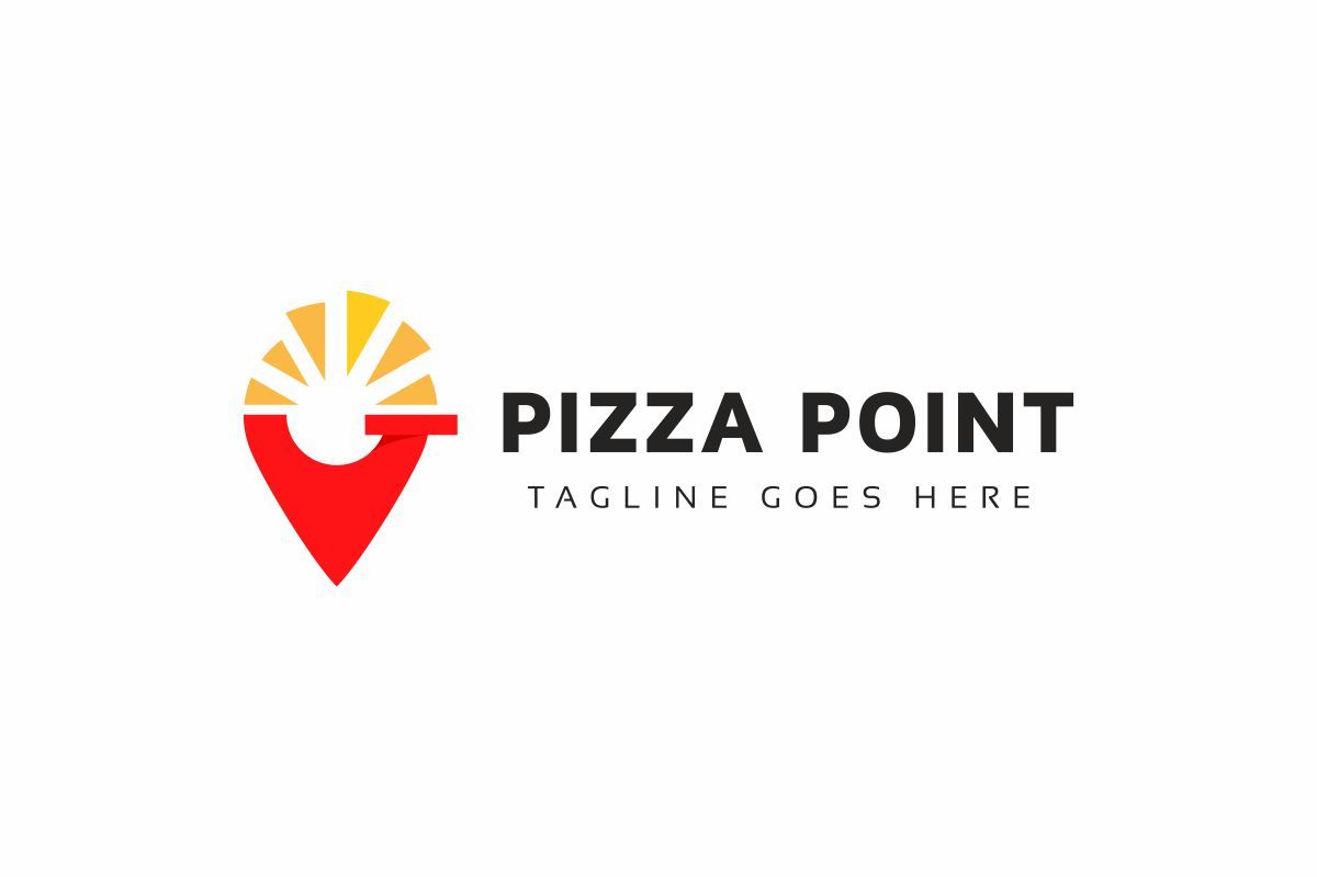 Pizza Point Logo by IRussu Codester