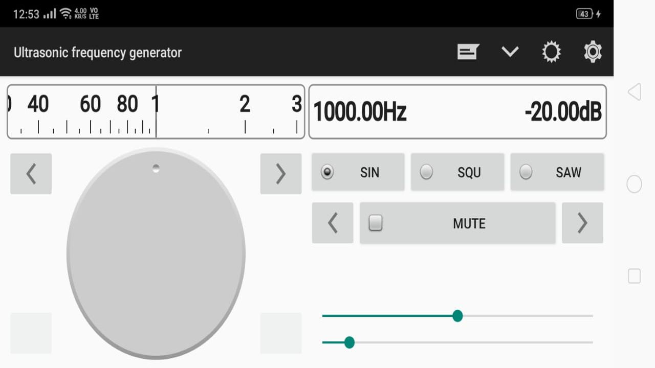 Ultrasonic Frequency Generator Android Application by NextLevelGames Codester