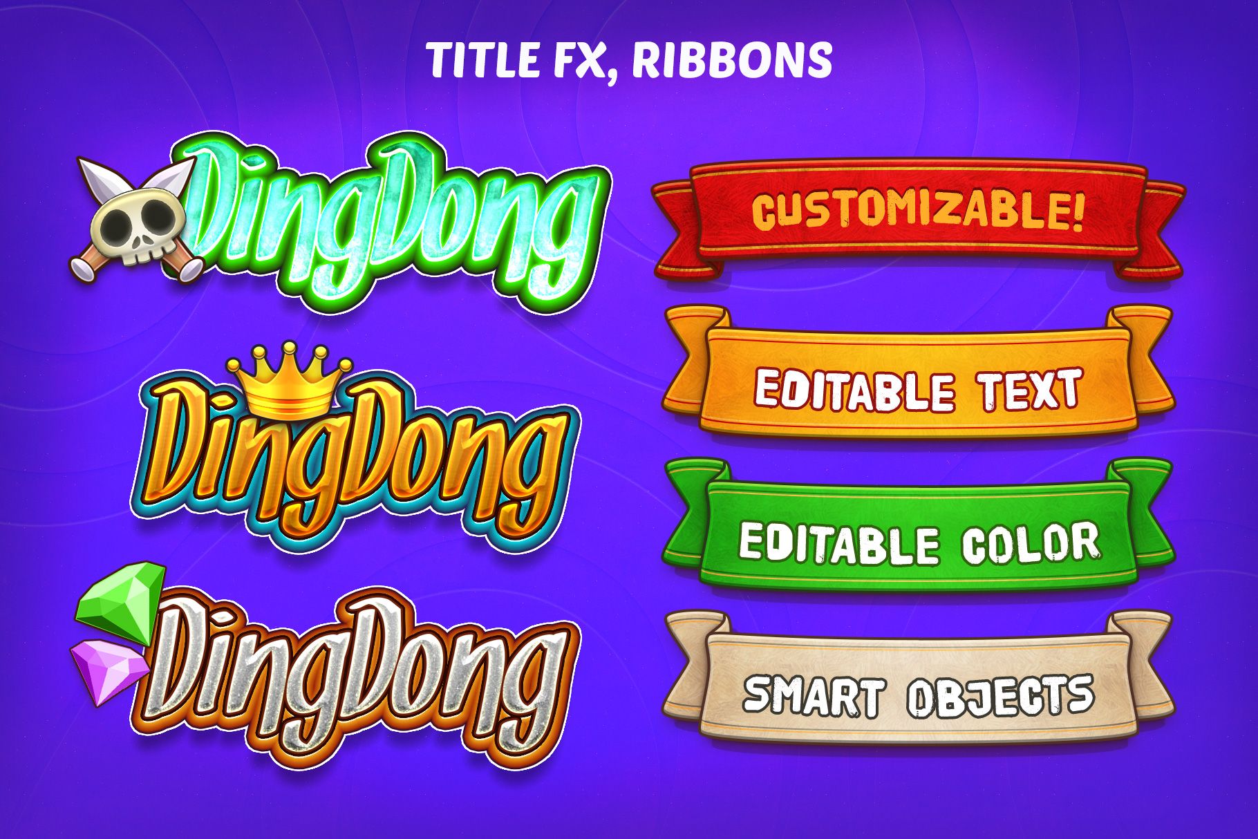 Dingdong Game GUI Pack by Weirdsgn Codester