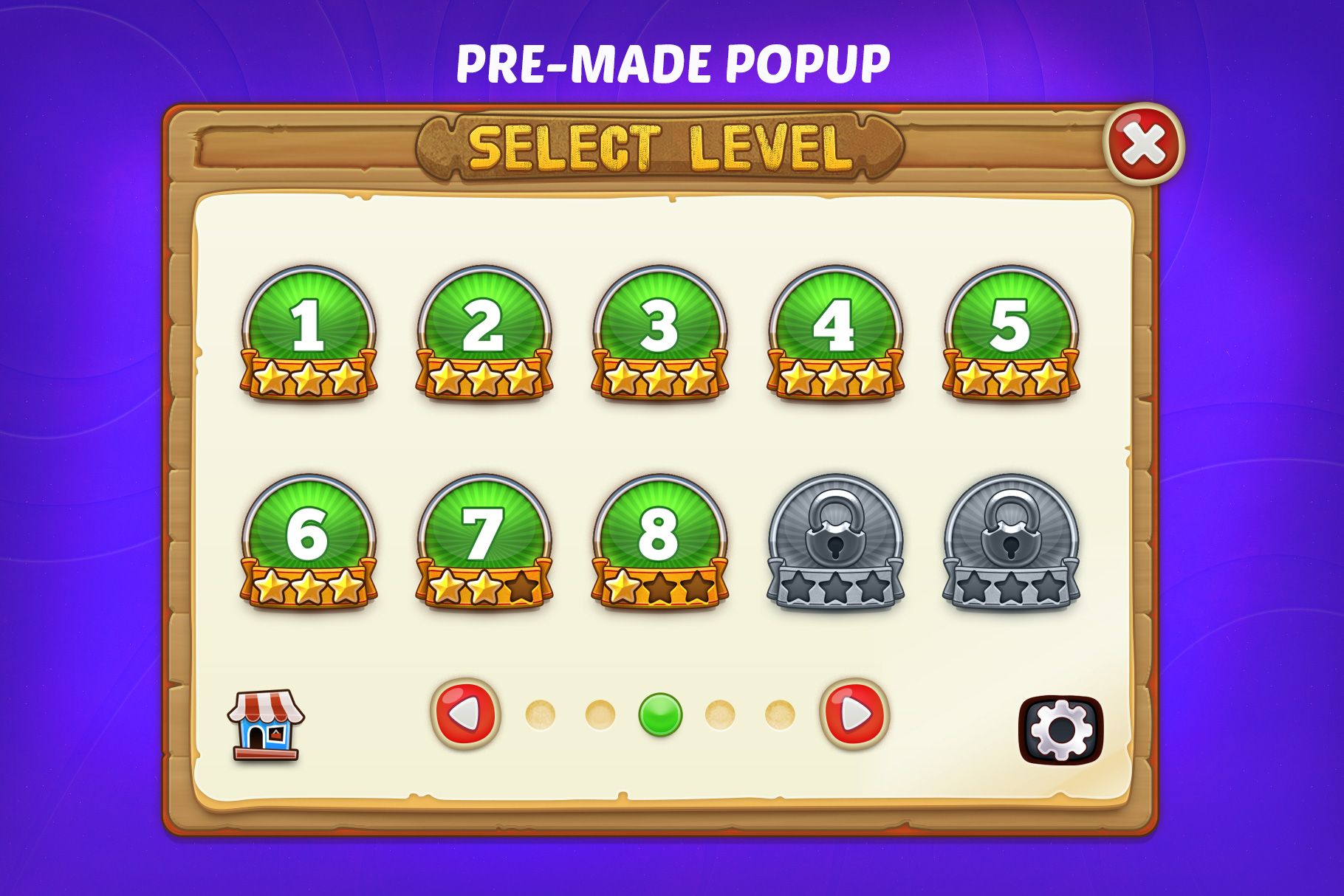 Dingdong Game GUI Pack by Weirdsgn Codester