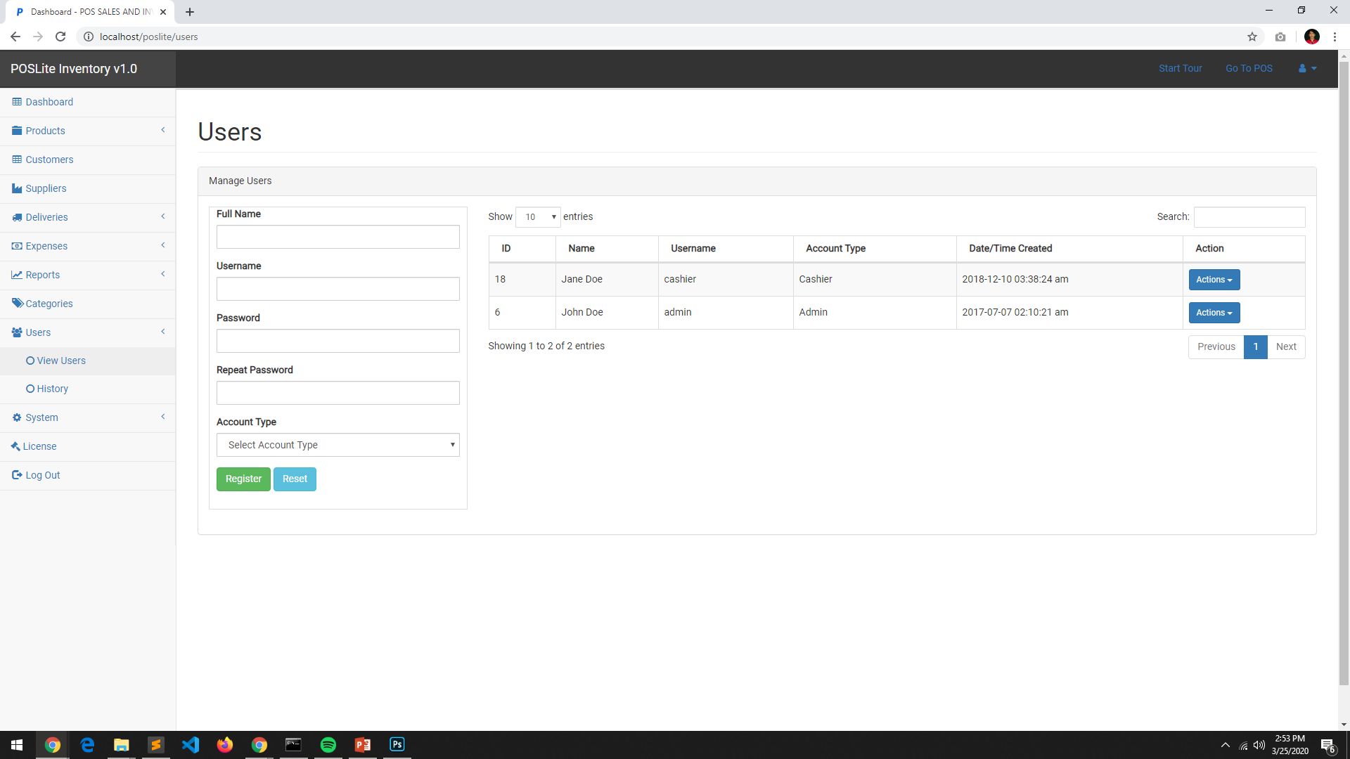 Sales And Inventory Management System by Alger Codester