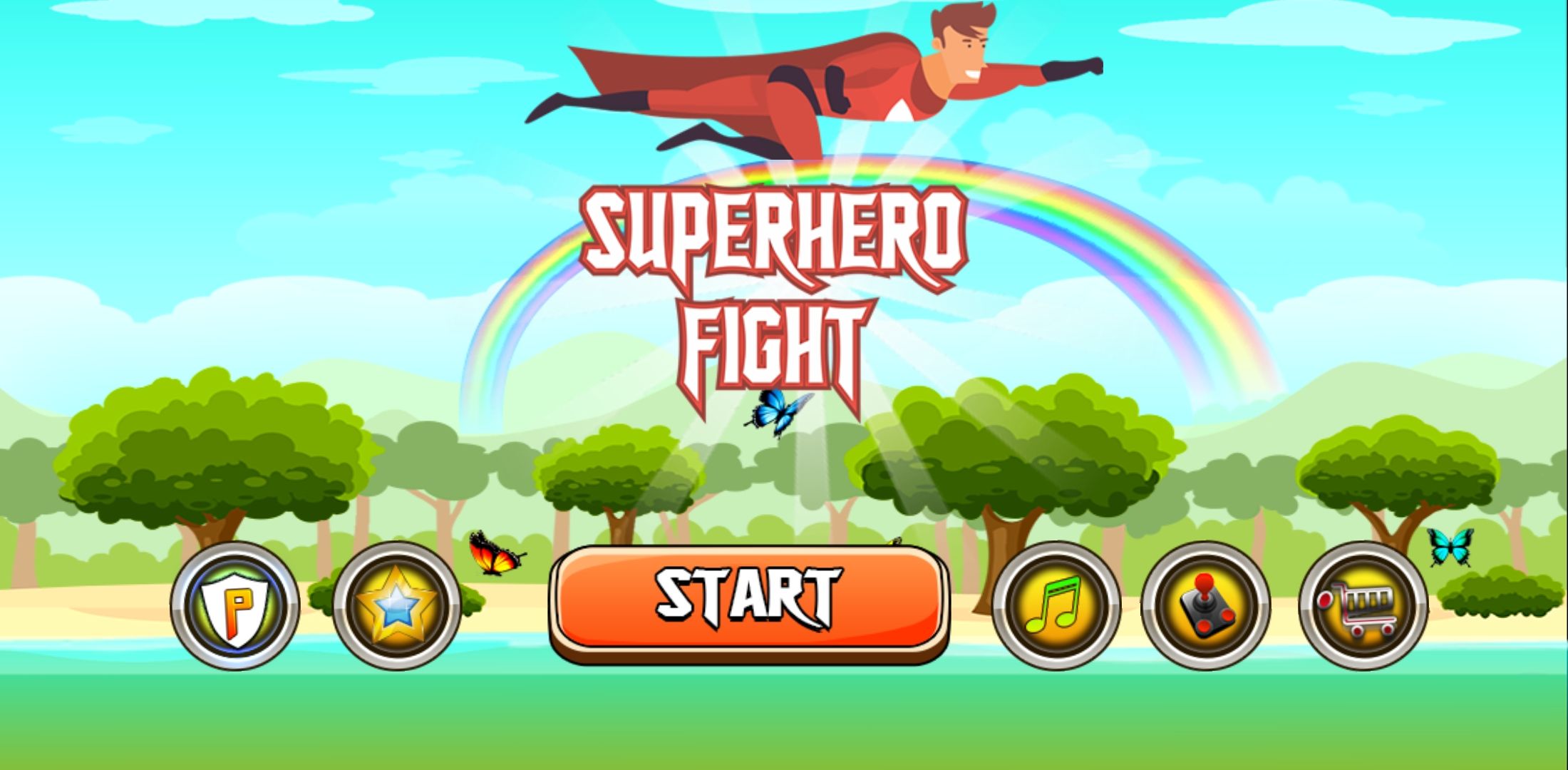 SuperHero Adventure Game Android Source Code by V2Ideas Codester