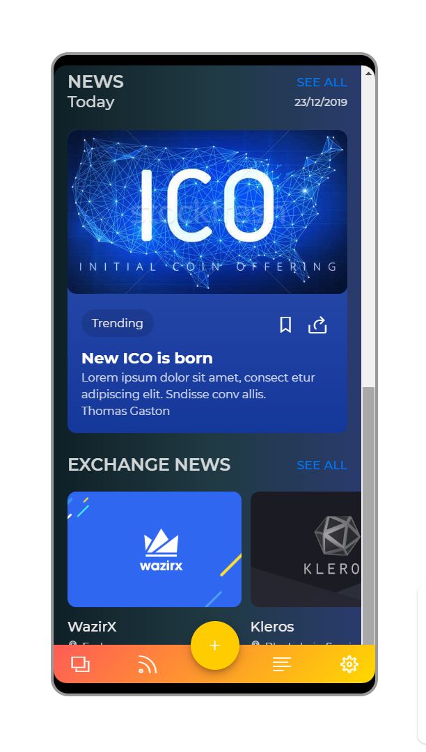 digiCrypto Crypto Portfolio Mobile Template by Digitalunix Codester