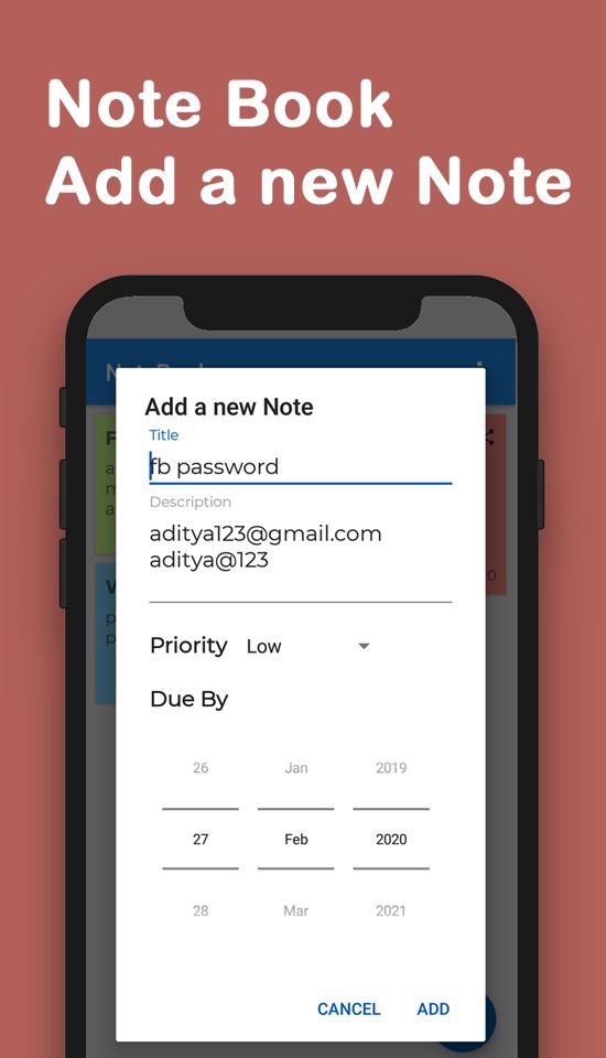 My Notebook Android App Template by AndroidAppDesign