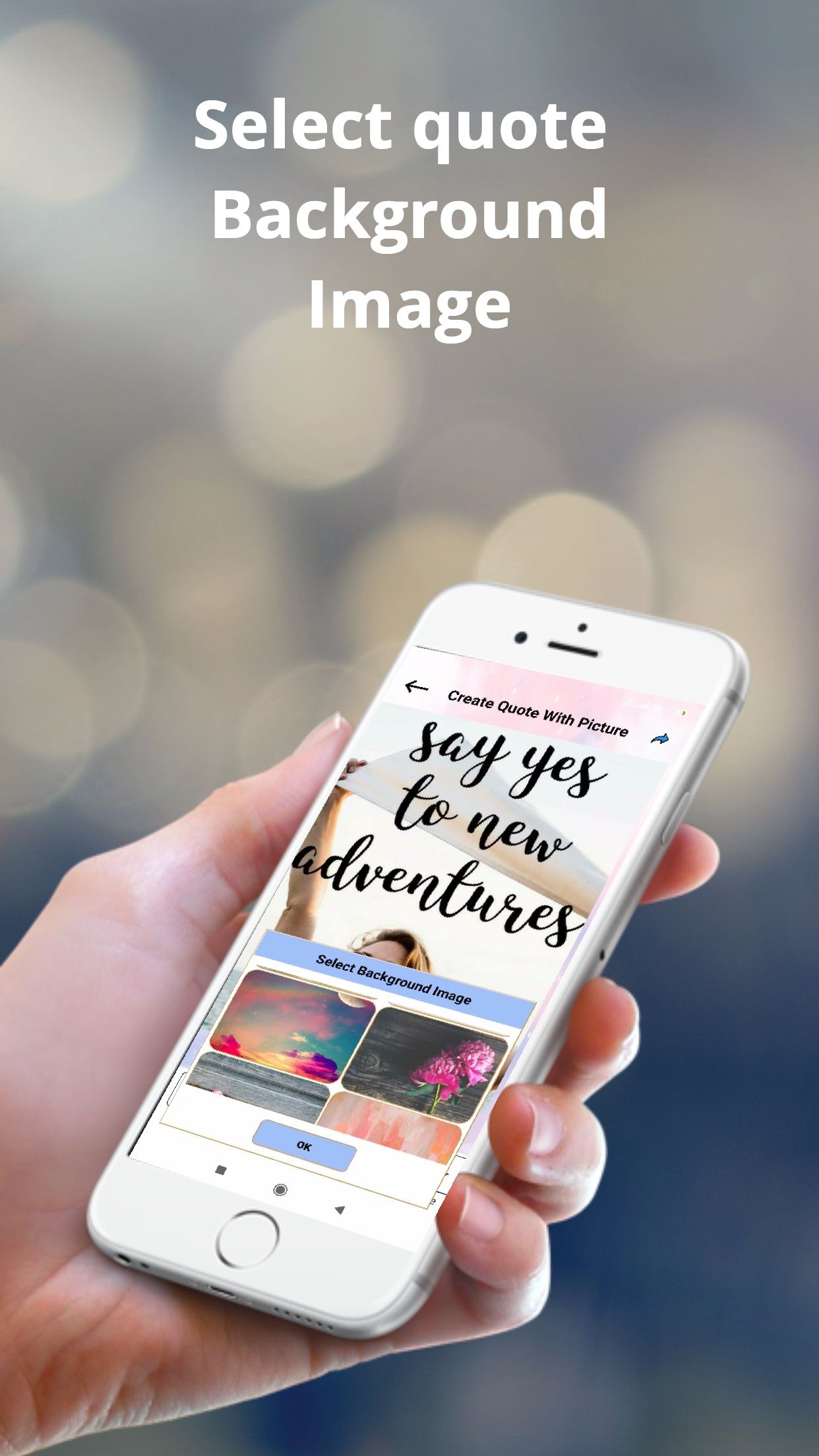 Quotes Maker Android App Template by AppKing Codester