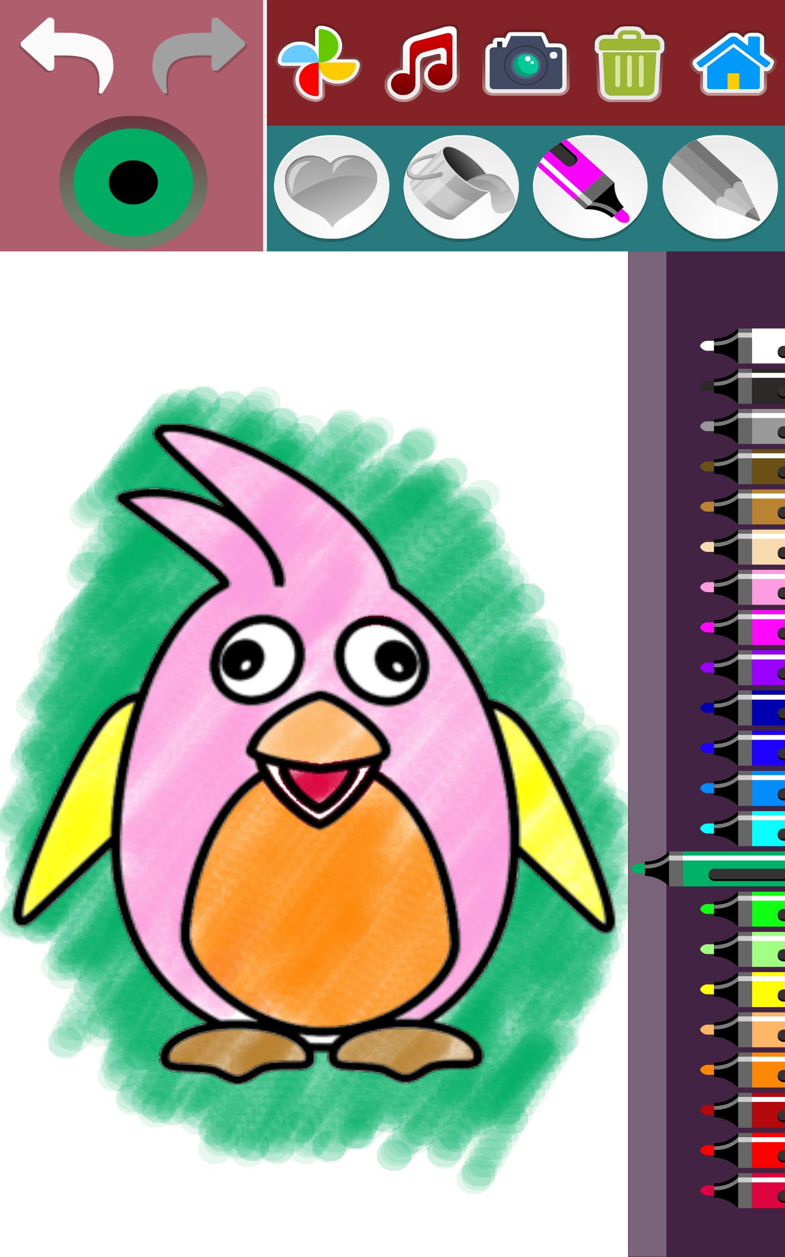 Coloring Book Portrait Unity Paint Kids Game by Northernmob Codester