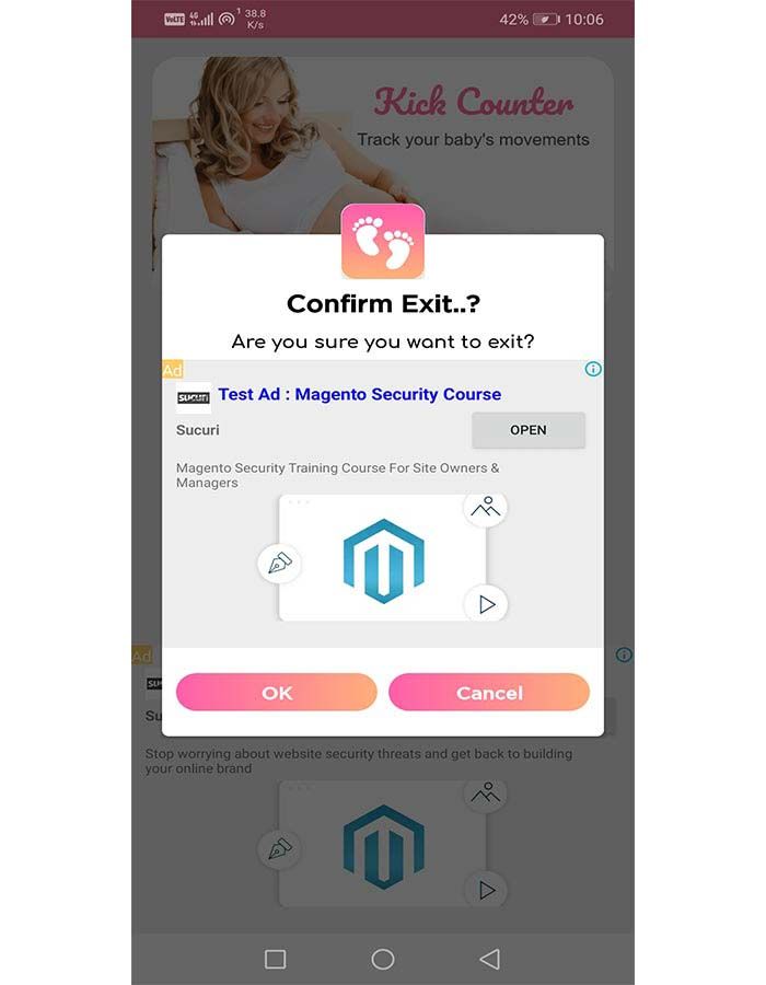 Android Baby Kick Counter Pregnancy kick Counter by OWNInfoSoft