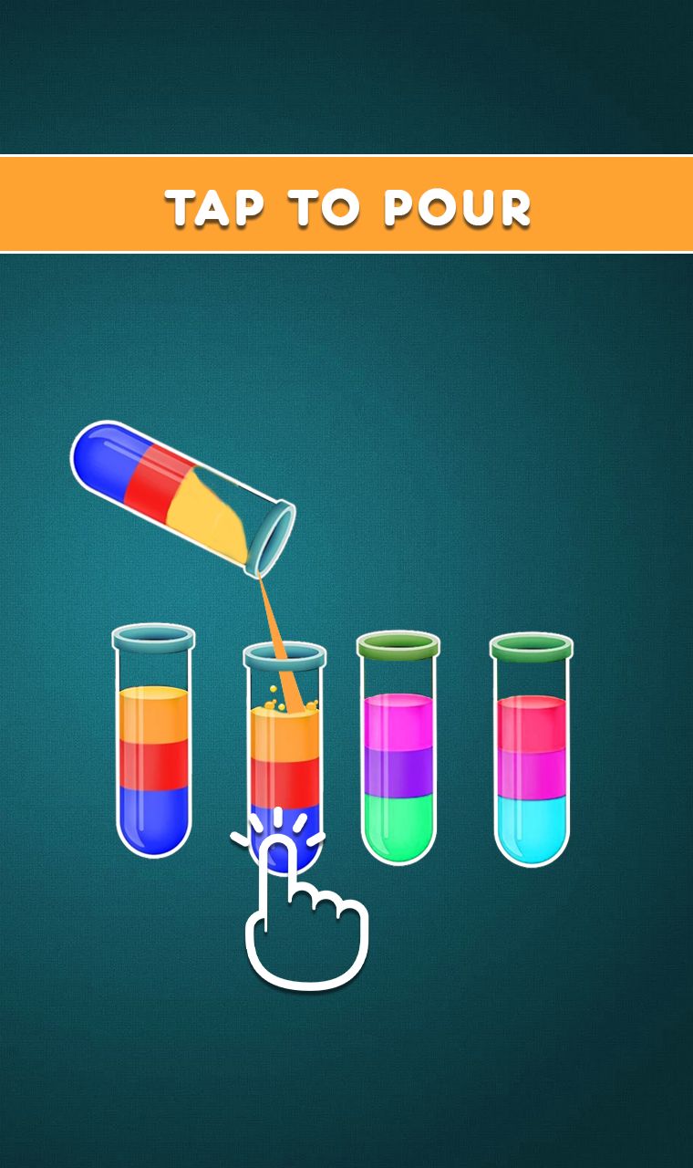 Water Sort Puzzle Cups Unity Project by UmerManzoor Codester