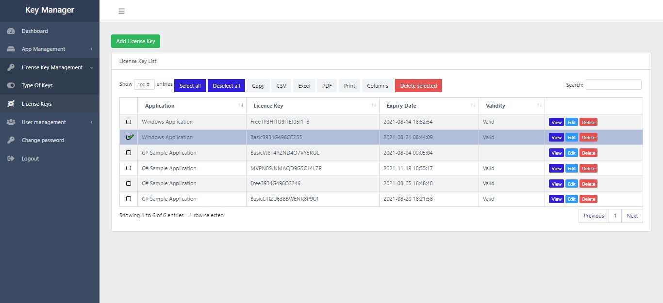 Cyberscap License Key Manager  Application by AkalankaUK Codester