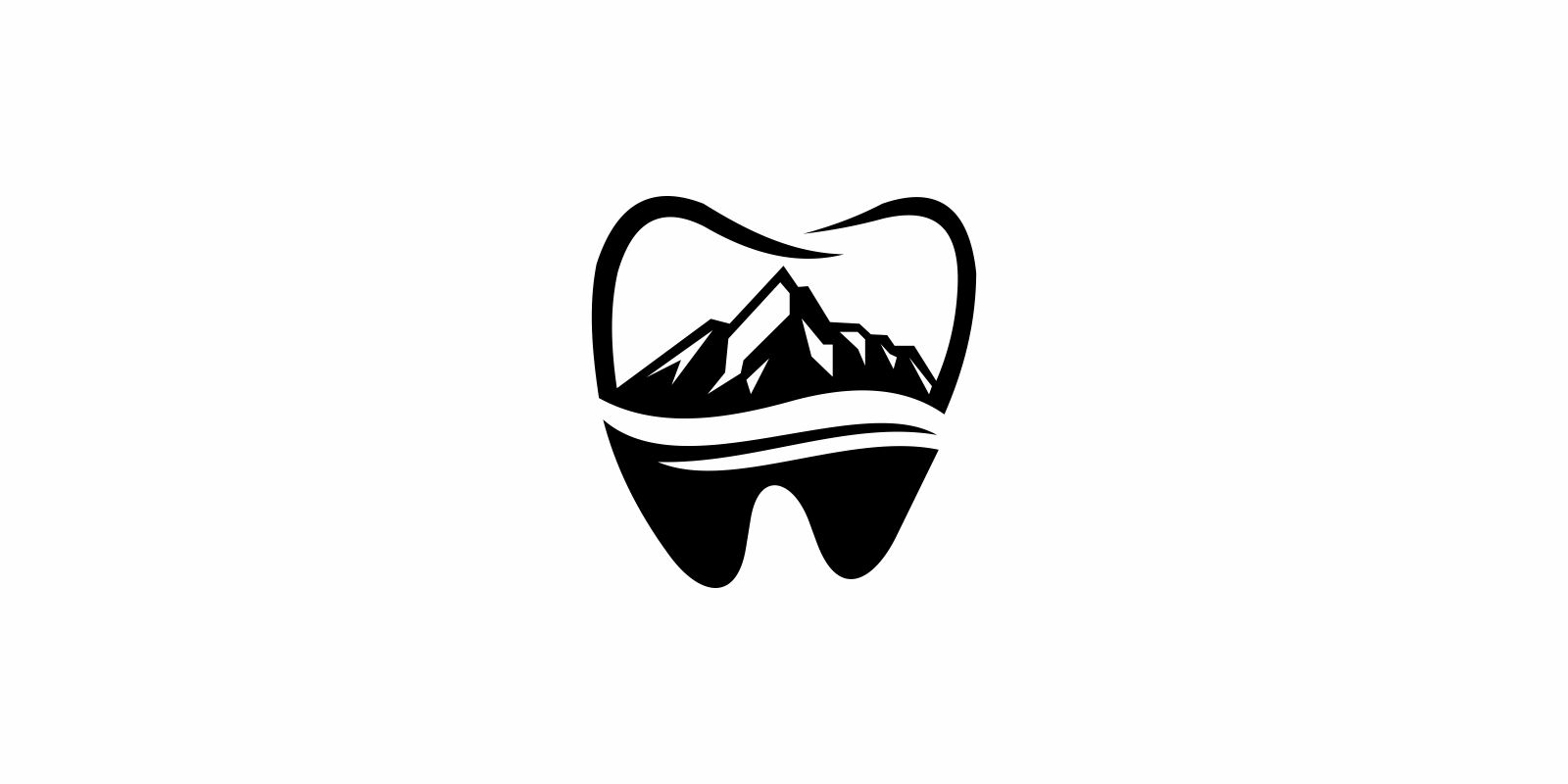 Dental Mountain Logo by Relicaart Codester