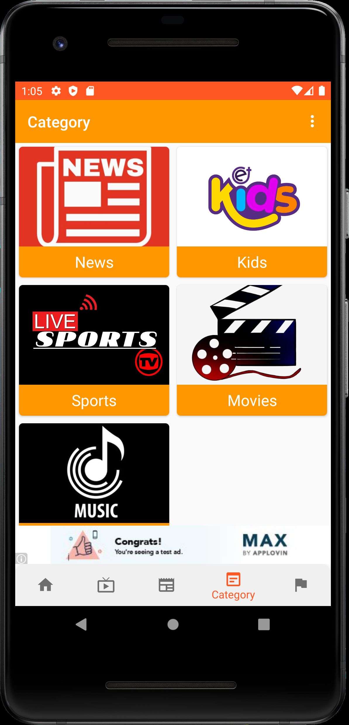 Super Live TV And News App With Admin Panel by Appobuild Codester