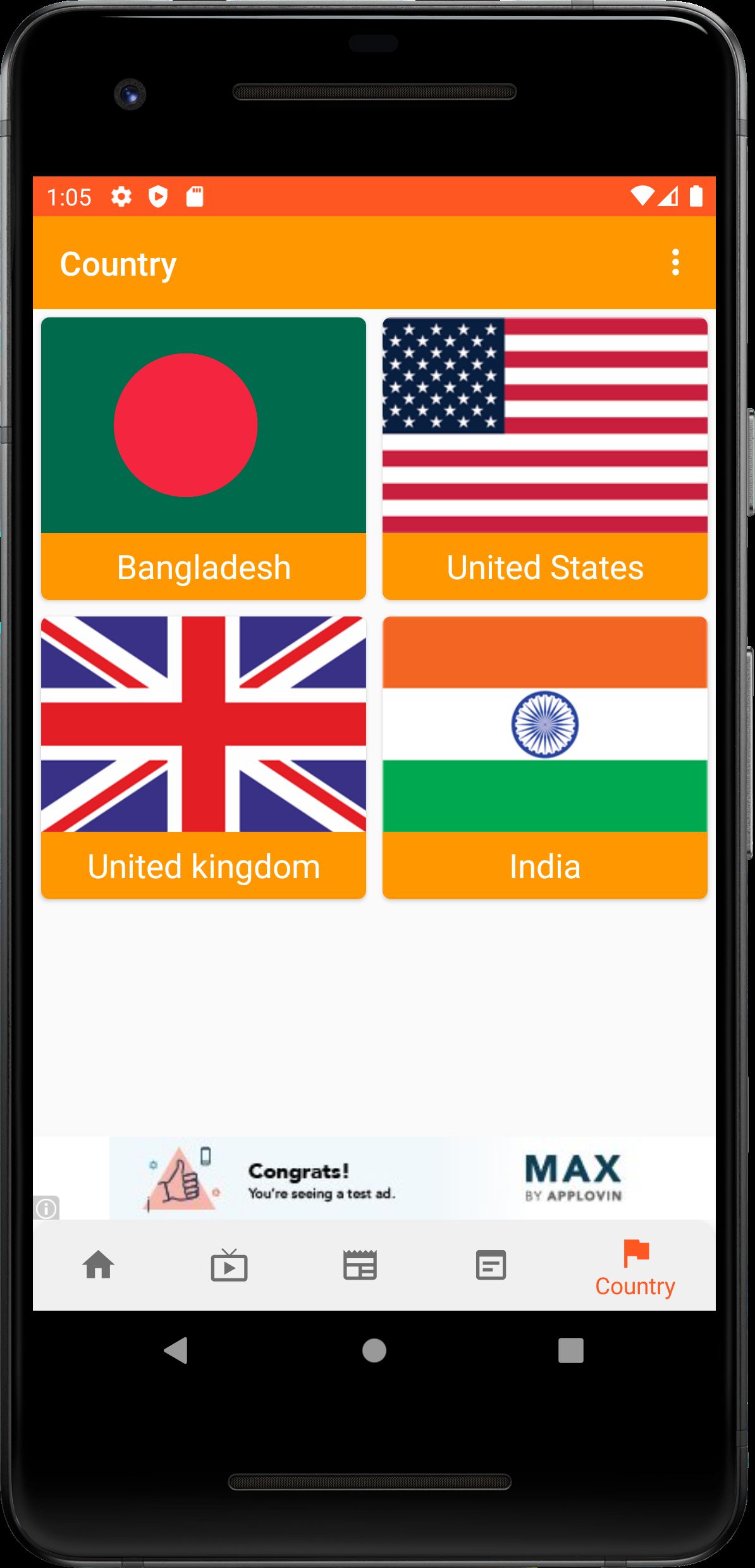 Super Live TV And News App With Admin Panel by Appobuild Codester