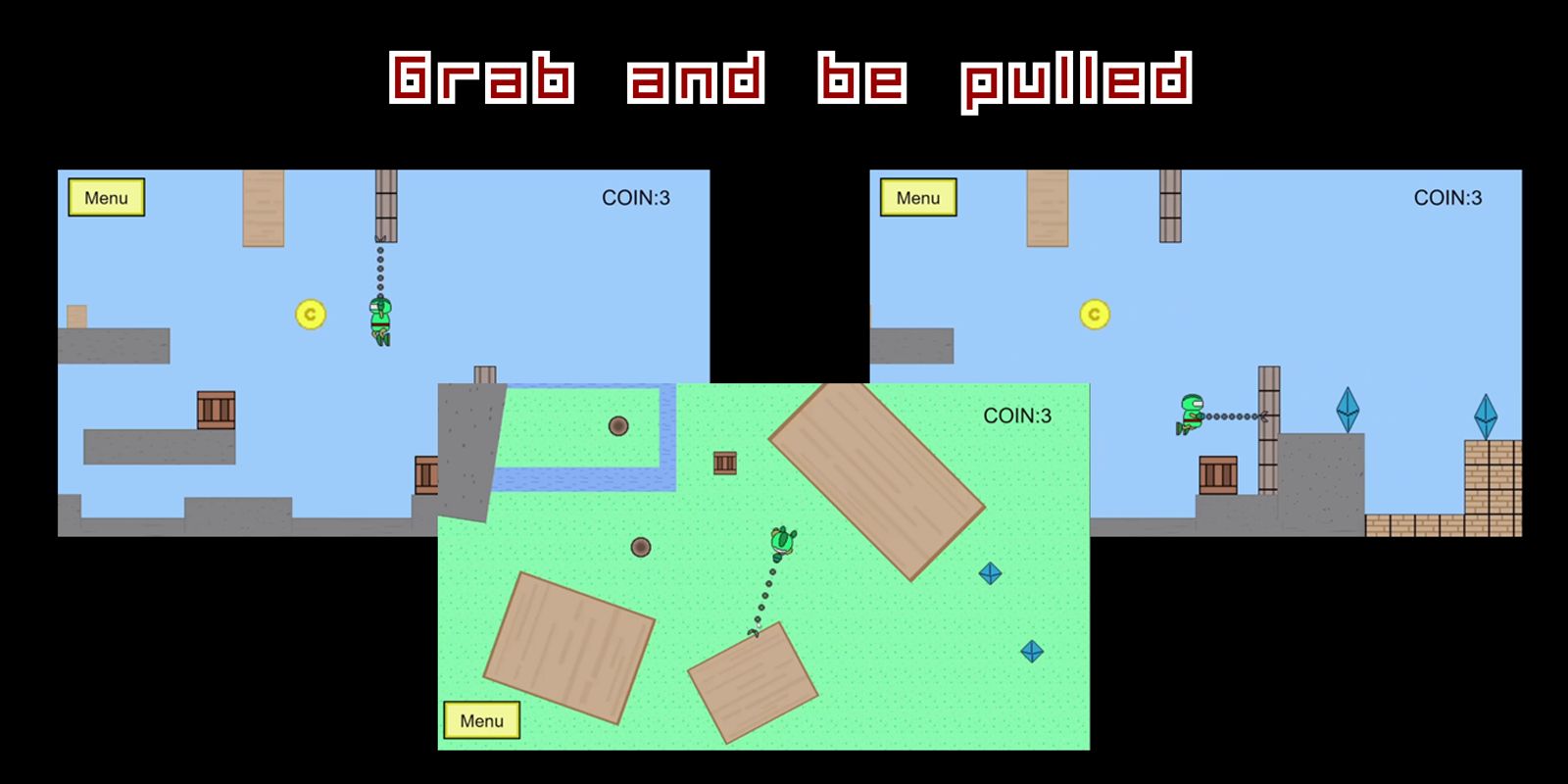 Hookshot Mechanics Construct 2 Template by ChrisZerotani Codester