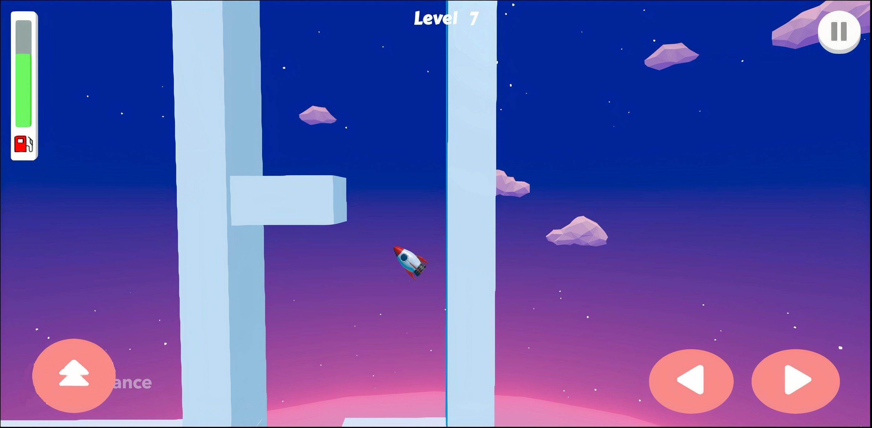 Rocket Landing Unity by Xdrissx Codester