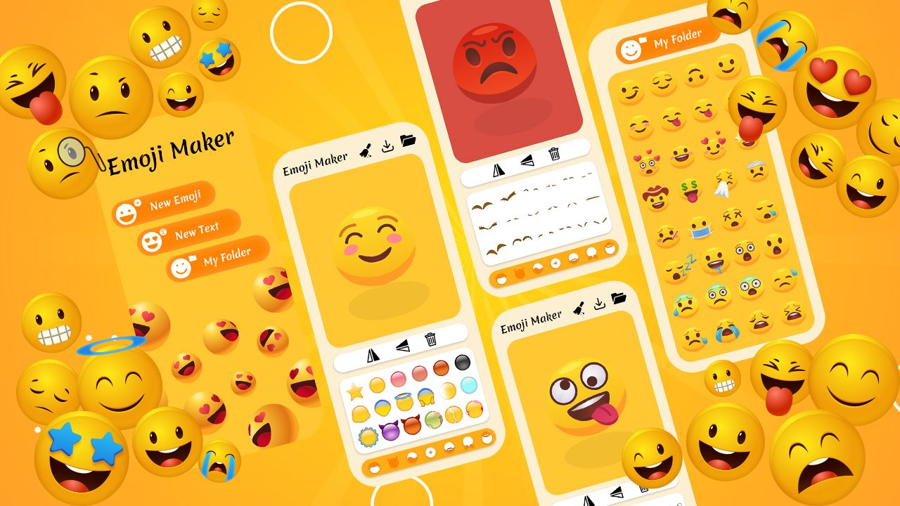 DIY Emoji Maker Android App Source Code by Elveeinfotech Codester