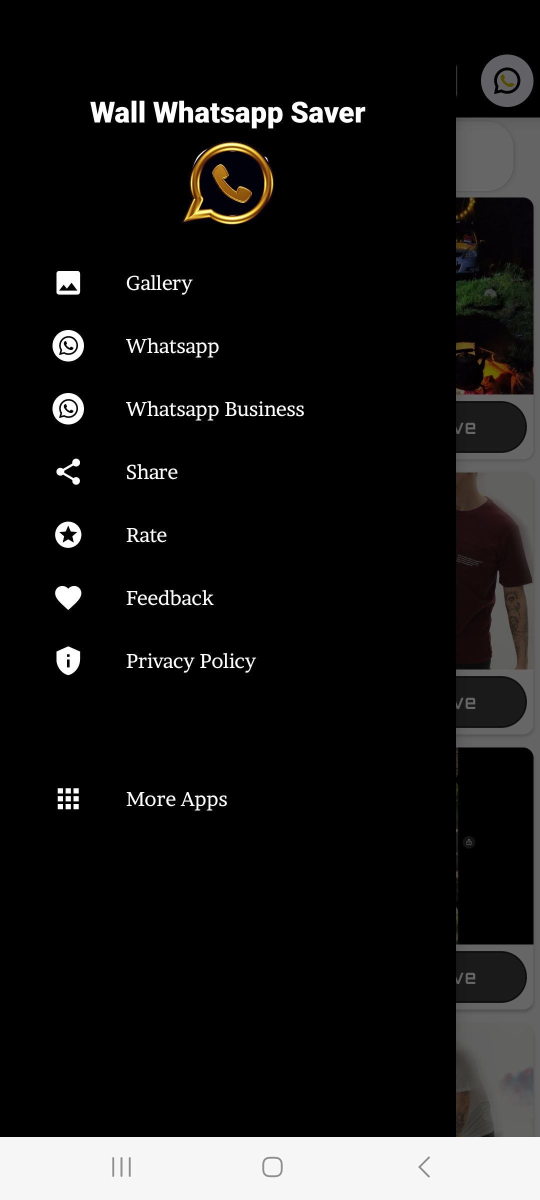 Wall Whatsapp Status Saver with Admob Android by Flagapp Codester