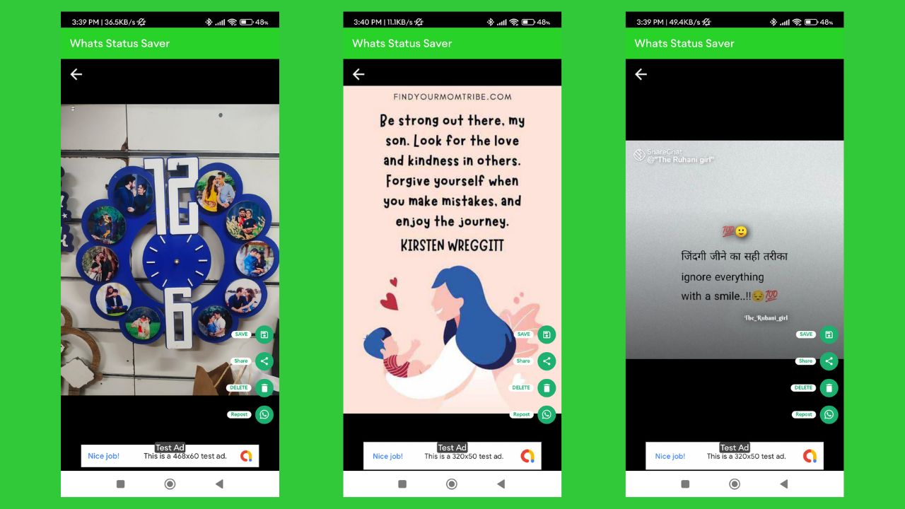 Status Saver for WhatsApp Android by Hrnathani Codester