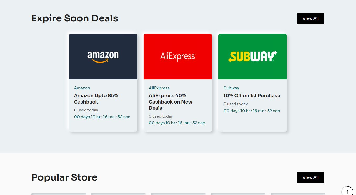 Deals Panda Coupons and Products Listing Script by Arnjra Codester