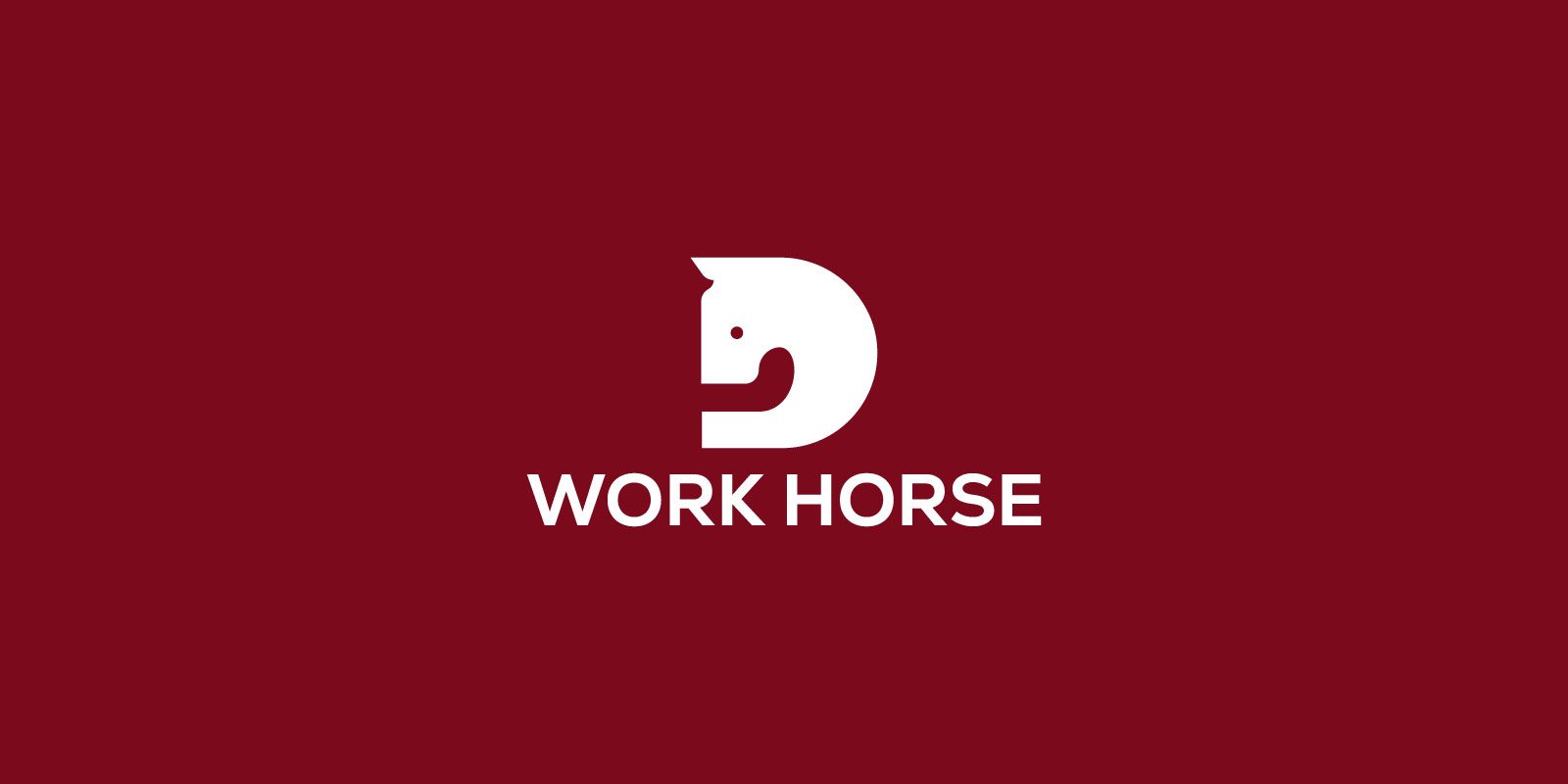 Work Horse Logo Design by Litonmree Codester
