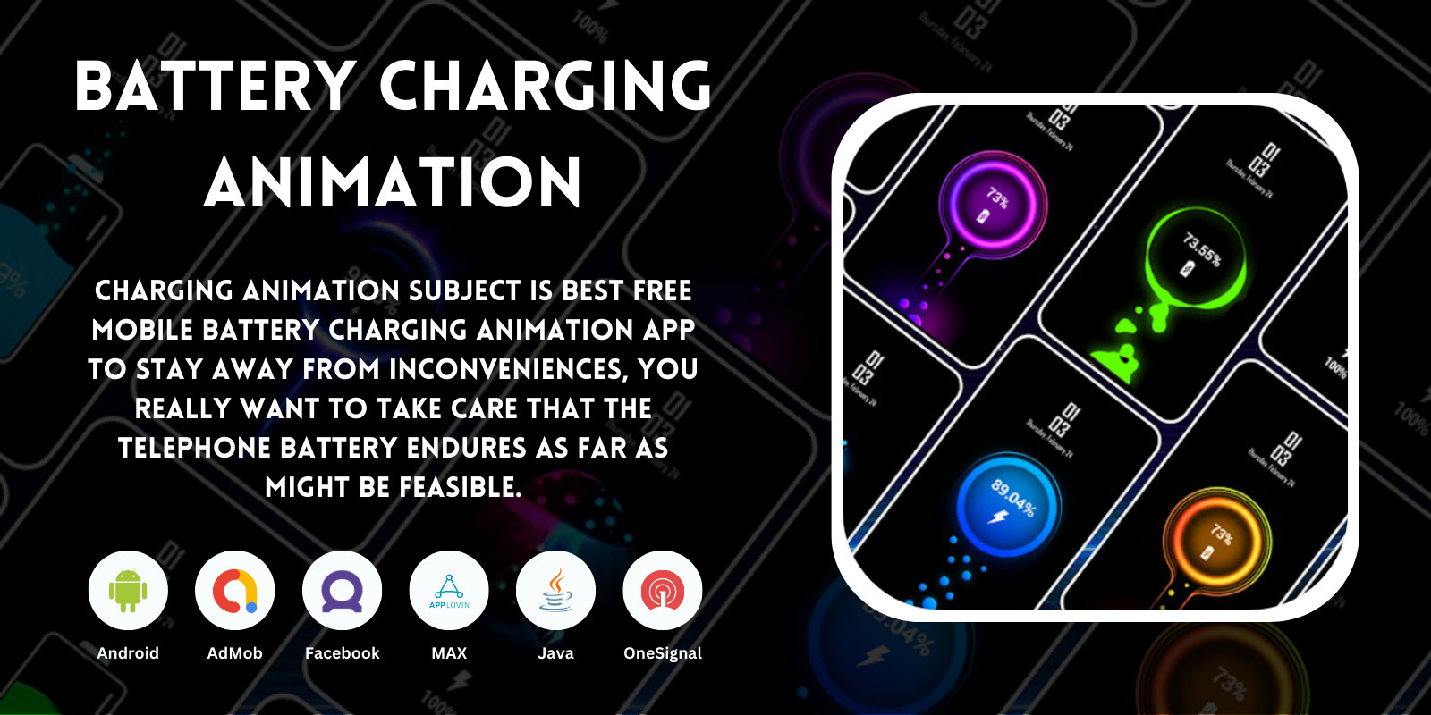 Battery Charging Animation Android Source Code