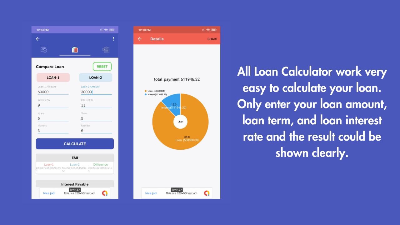 All Loan Calculator Android App Source Code by Hrnathani Codester