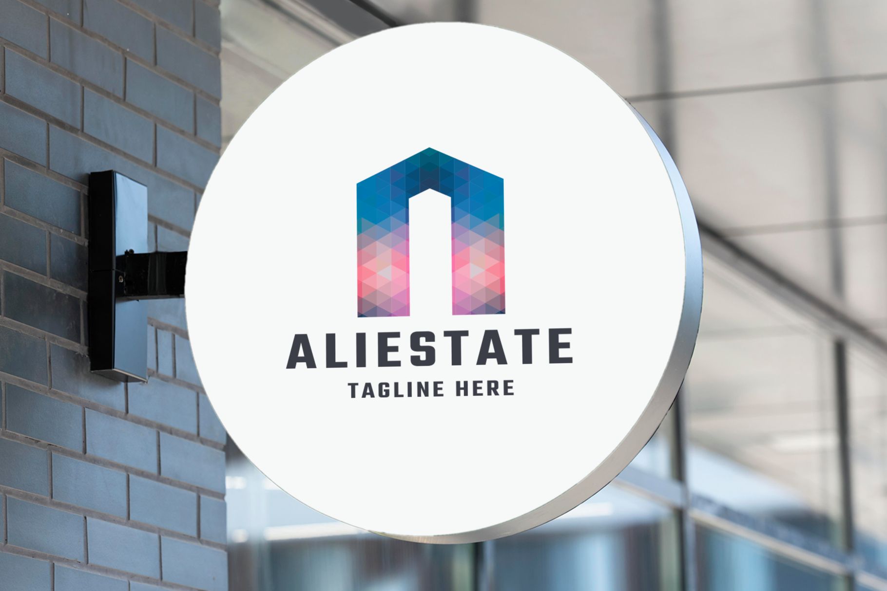 Ali Real Estate Pro Logo Template by Modernikdesign Codester