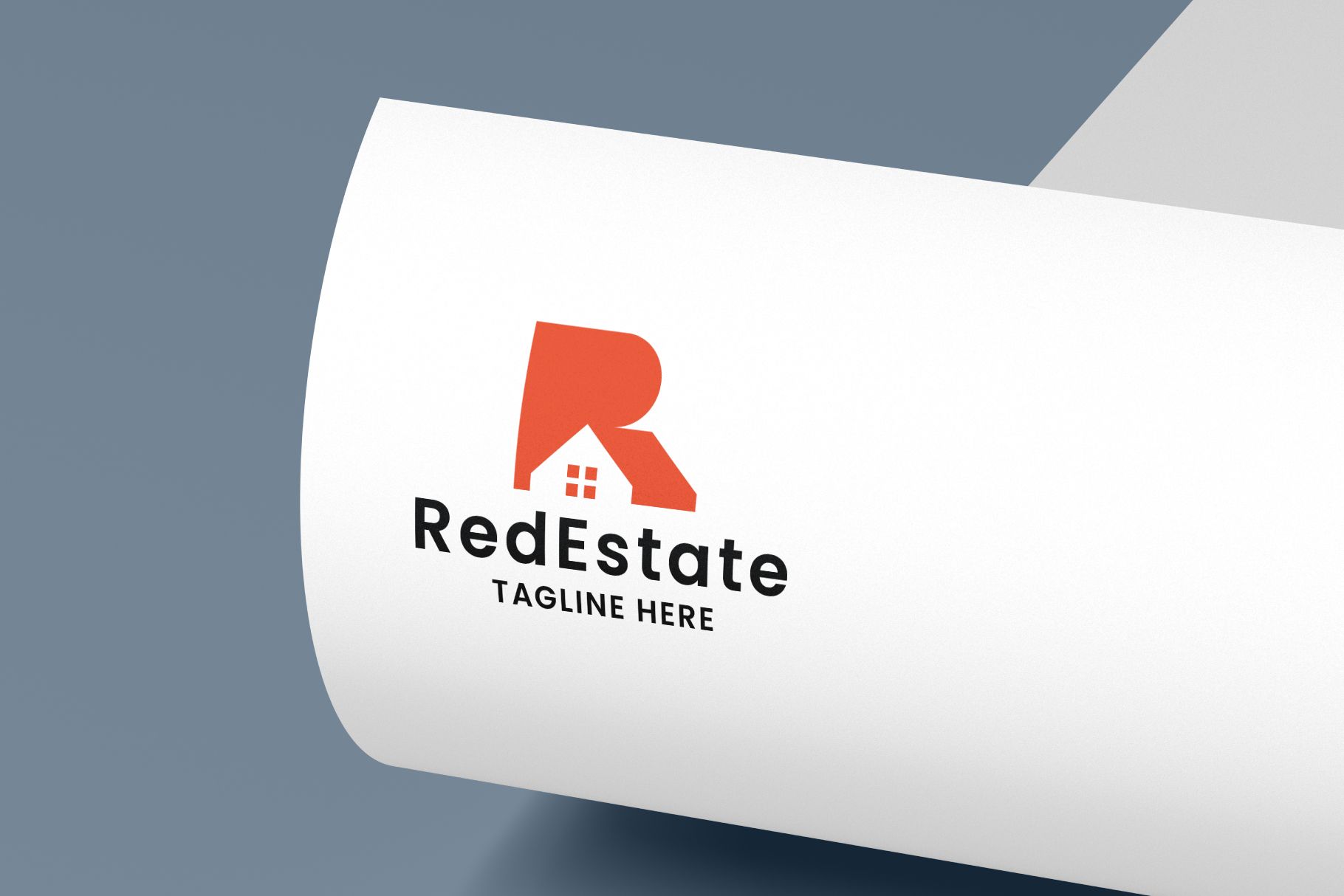 Red Real Estate Letter R Pro Logo Template by Modernikdesign Codester