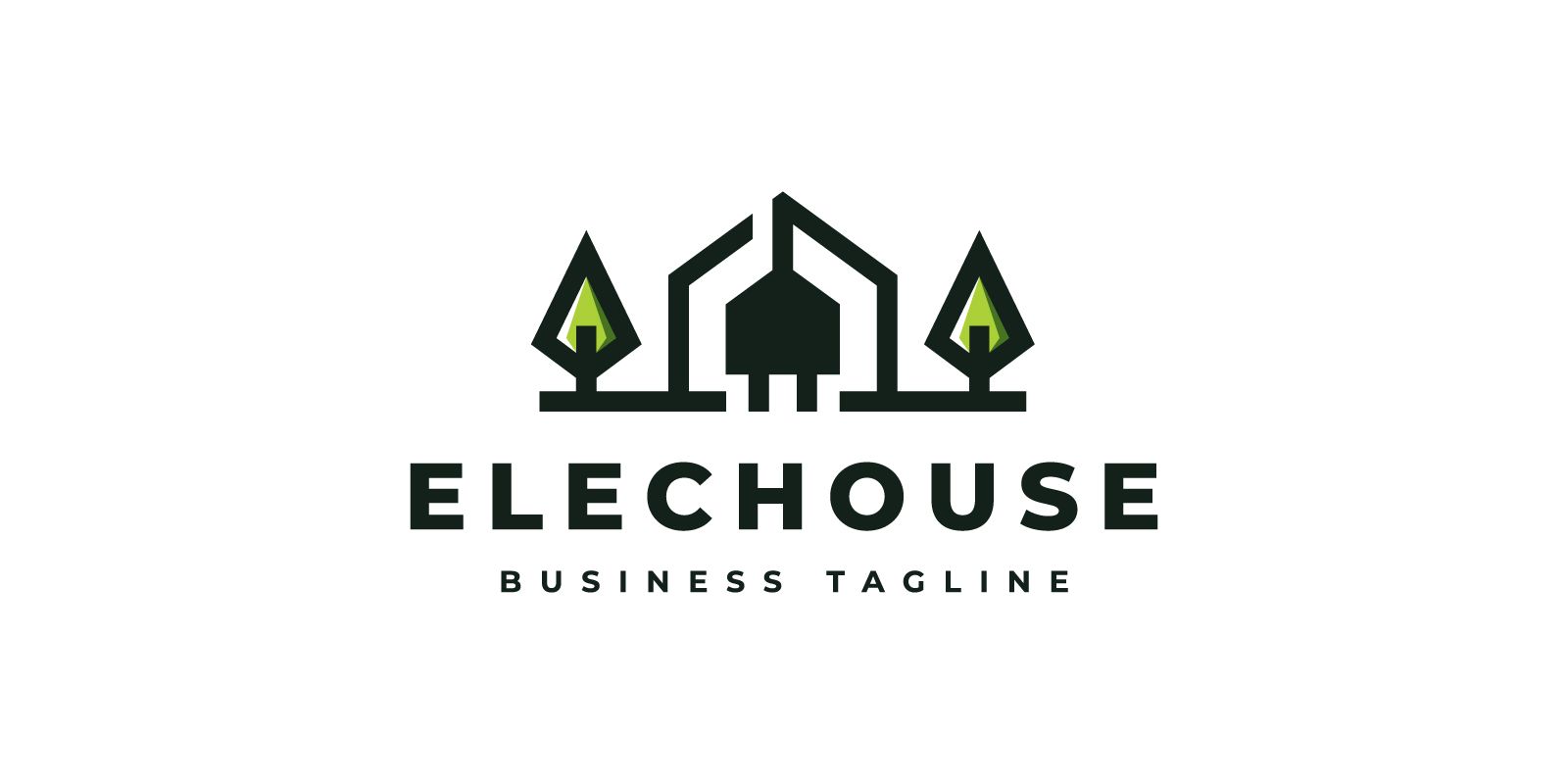Electric House Logo Template by Ardies Codester
