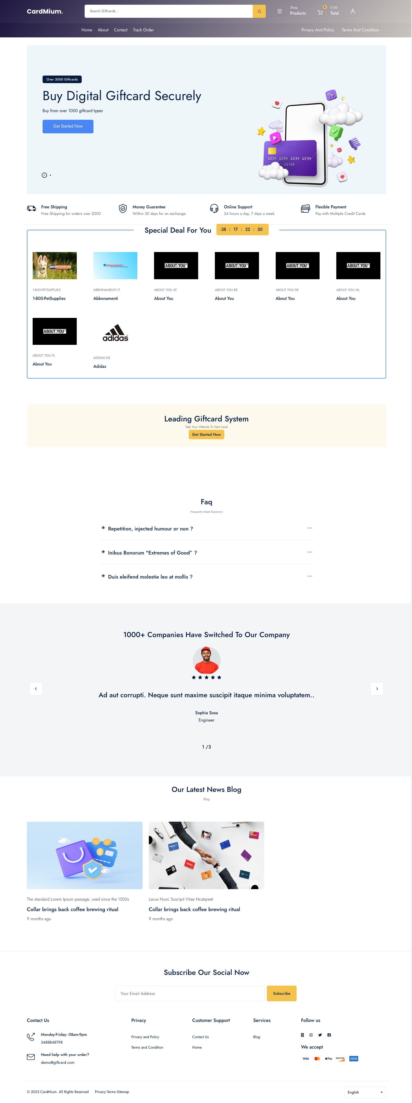 Gift Card Exchange Pro by Techprenure Codester