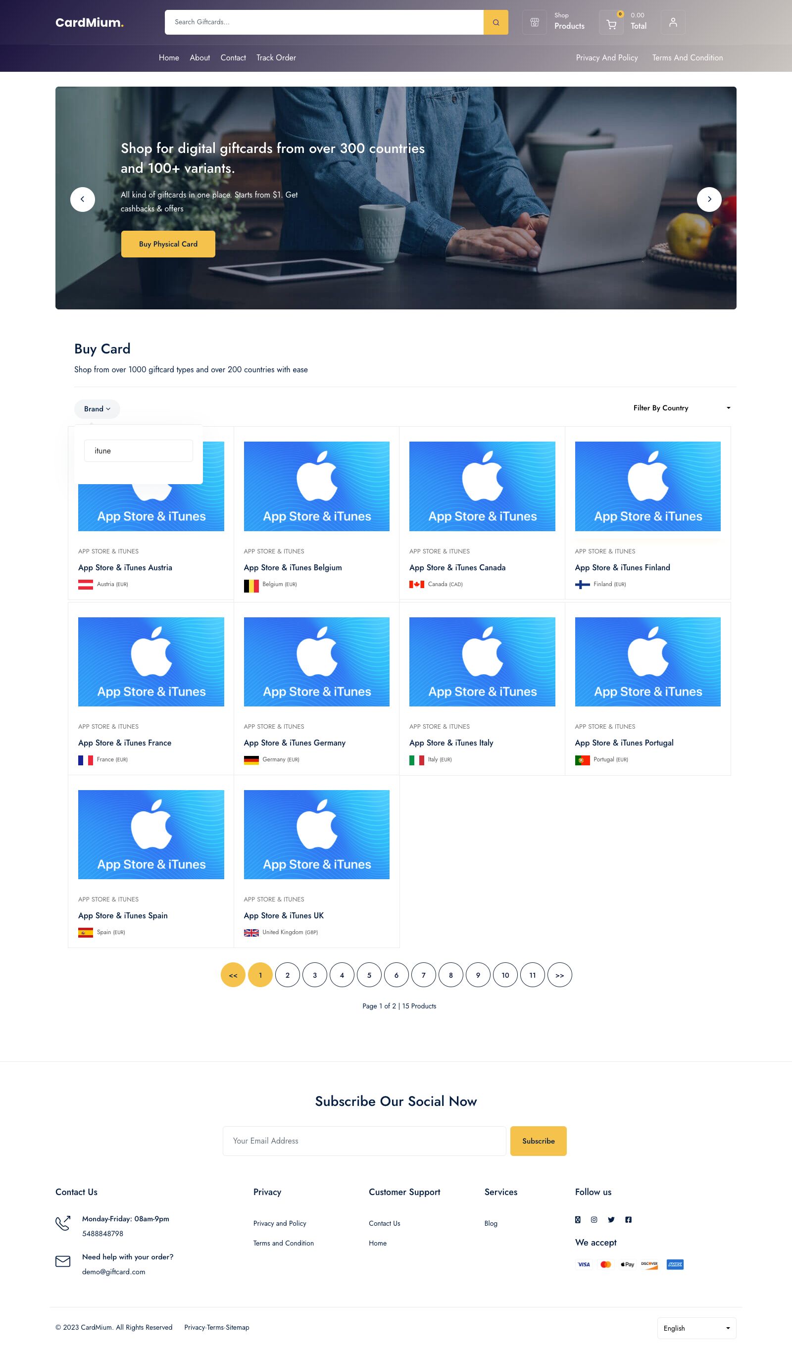 Gift Card Exchange Pro by Techprenure Codester