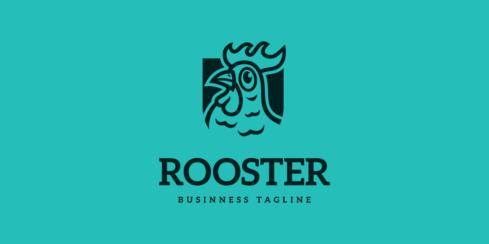 Rooster Logo Template by Ardies Codester