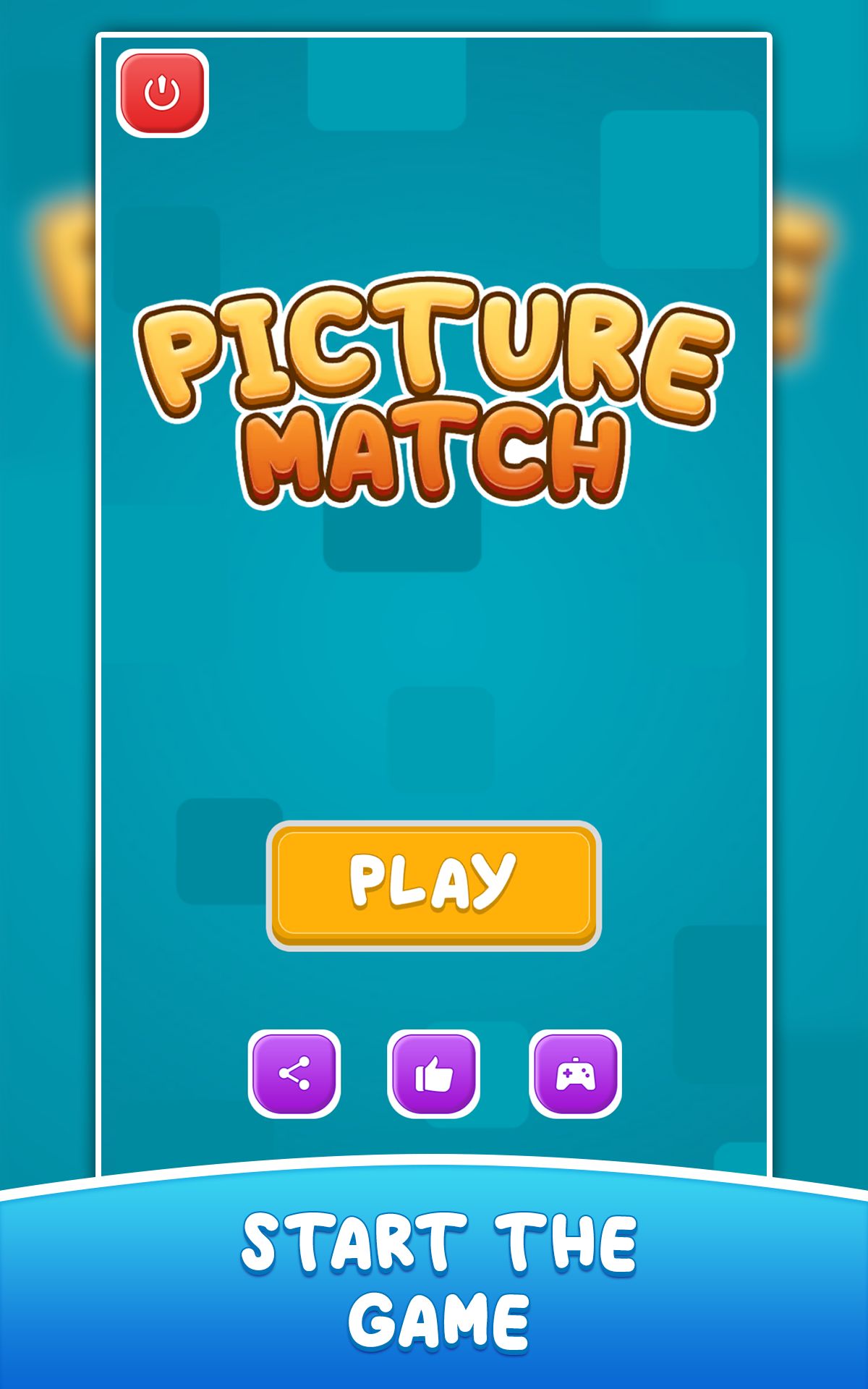 Picture Match Memory Puzzle Game Unity Source Code by AsadUllahDev
