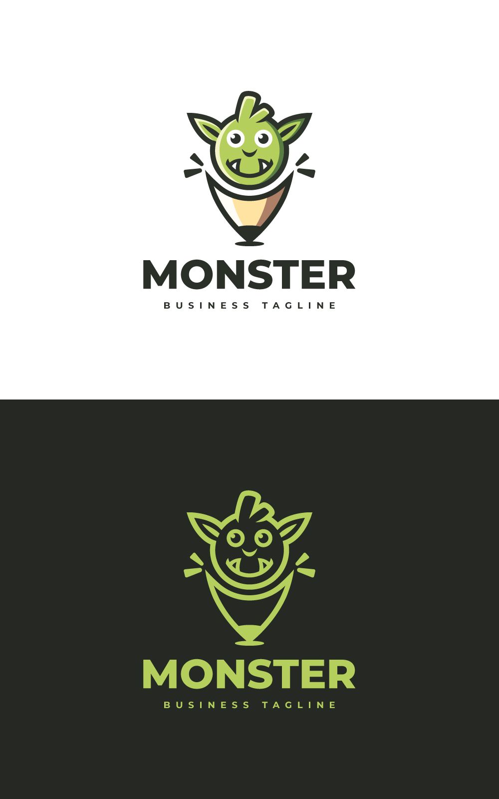 Monster Art Logo Template by Ardies Codester