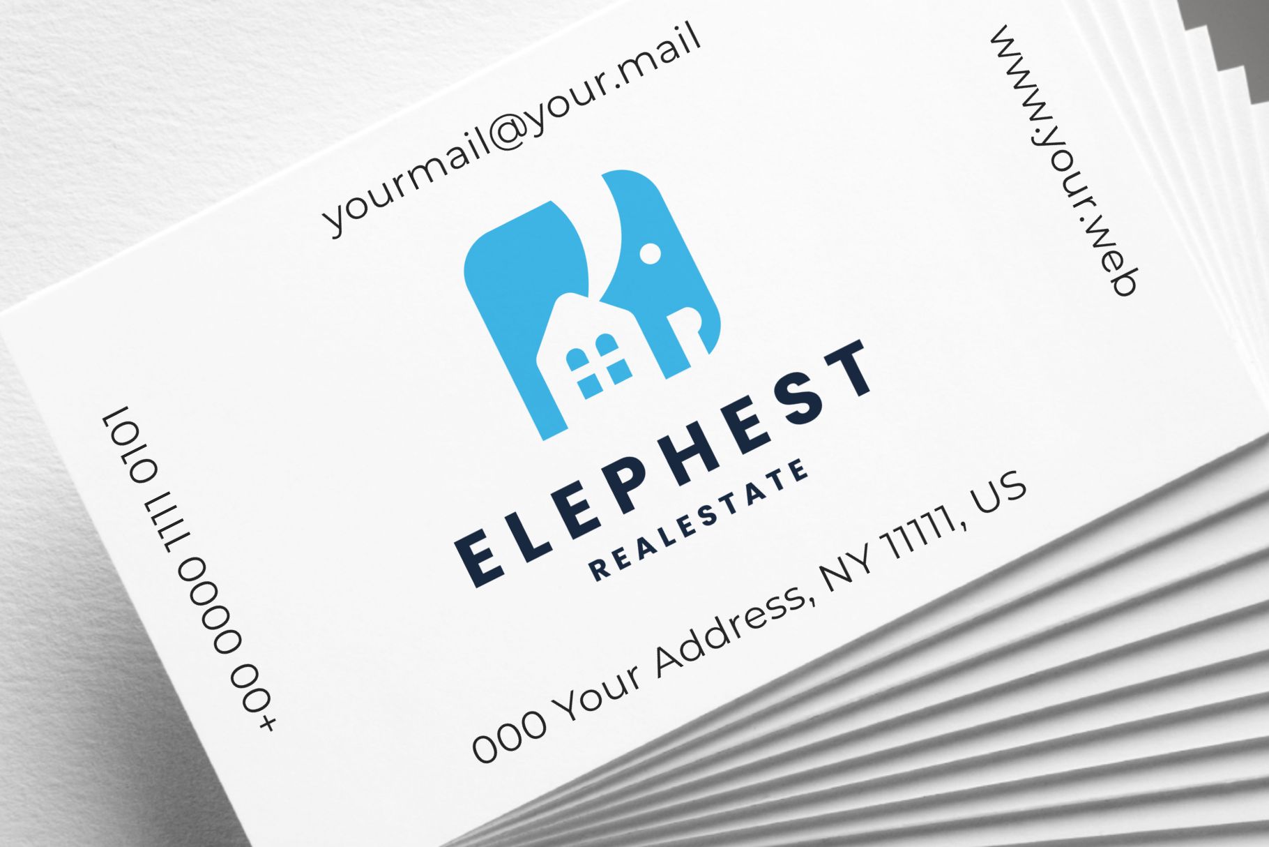 Elephant Real Estate Branding Logo by Modernikdesign Codester