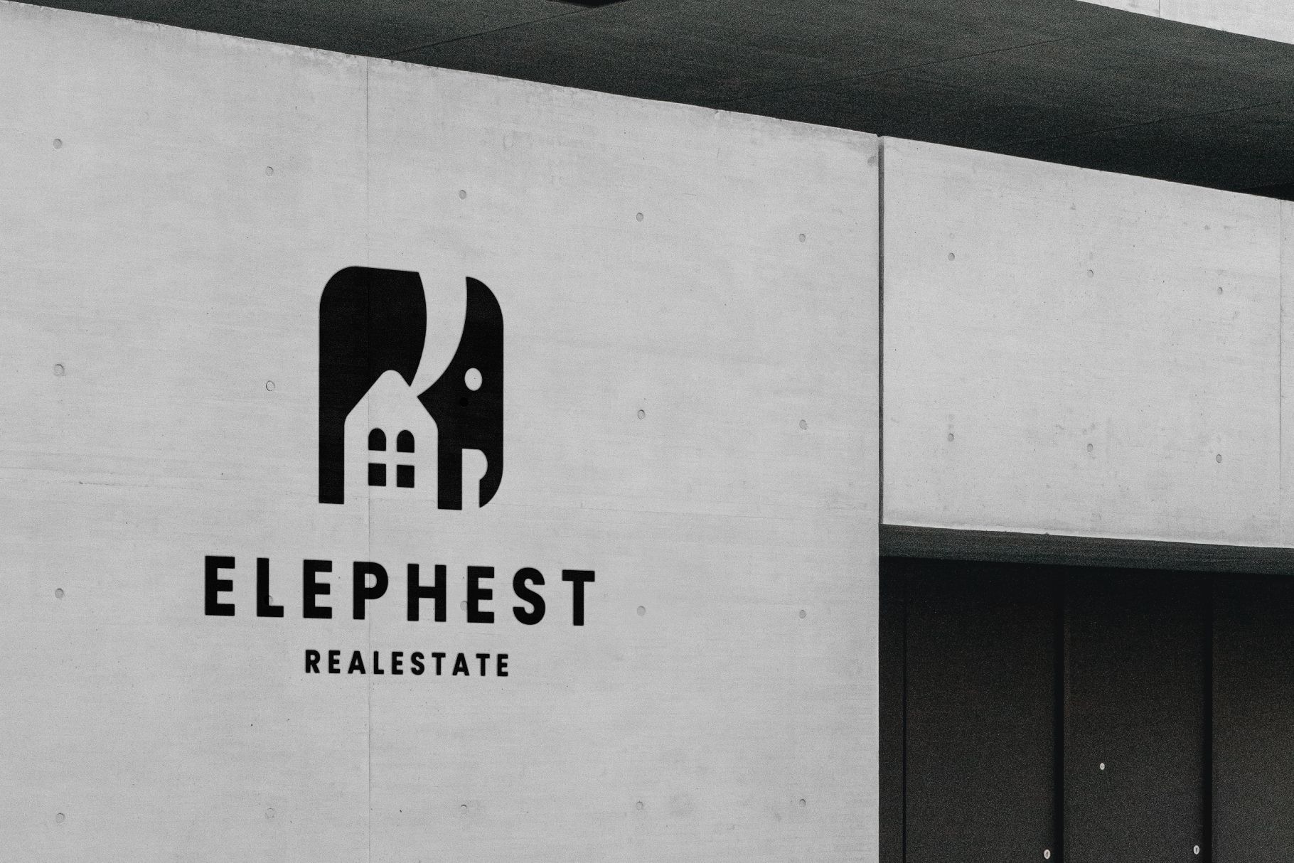 Elephant Real Estate Branding Logo by Modernikdesign Codester