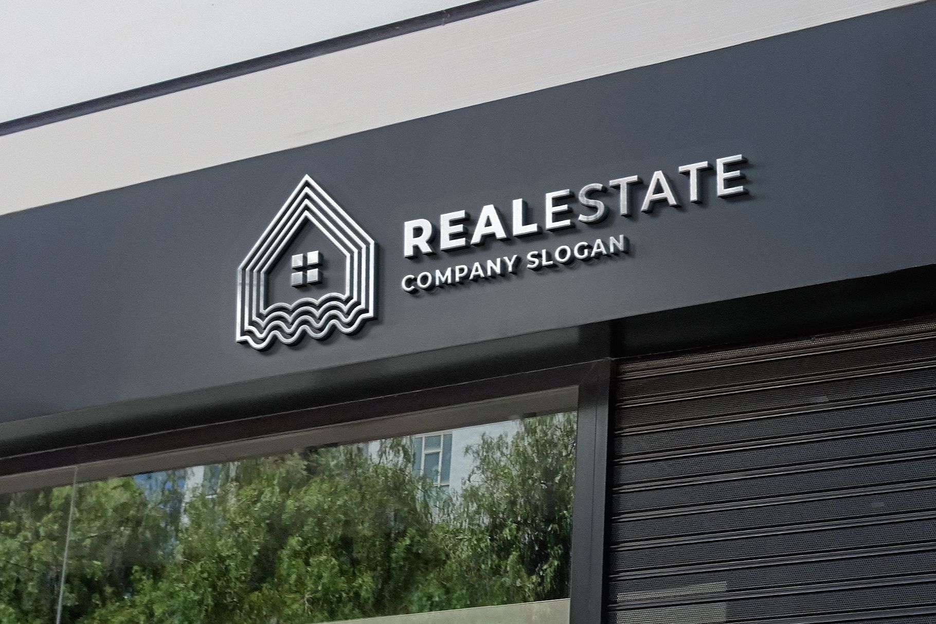 Real Estate Lines Logo by Modernikdesign Codester