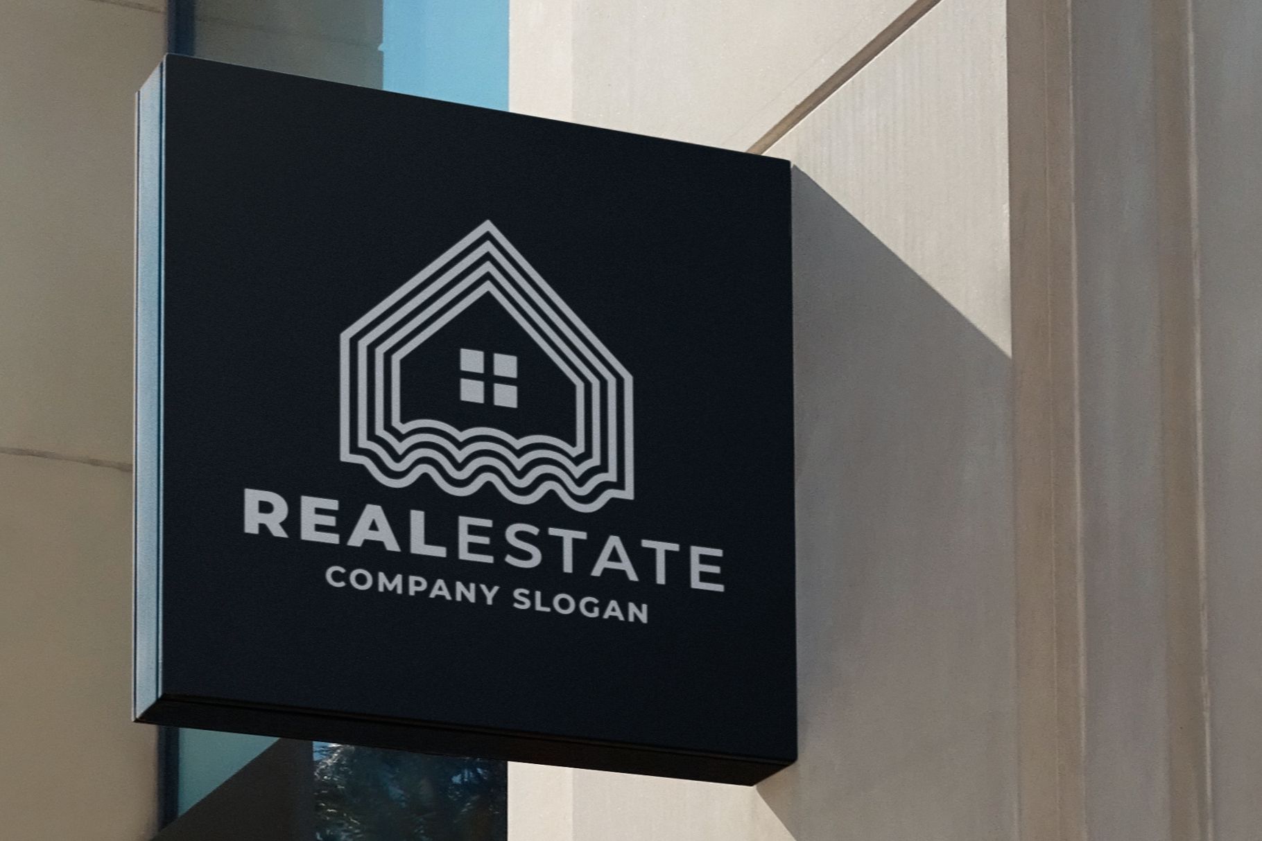 Real Estate Lines Logo by Modernikdesign Codester