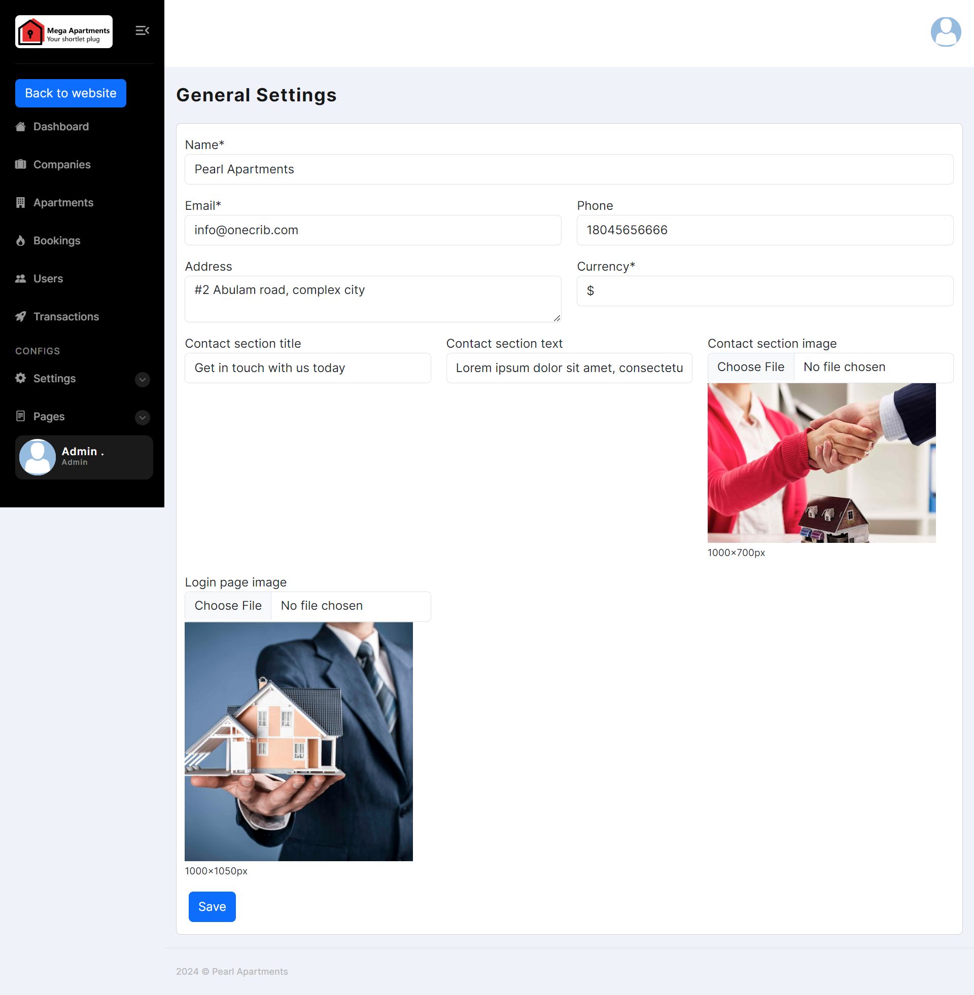 Mega Rental Apartment rental software by Uchechuka Codester