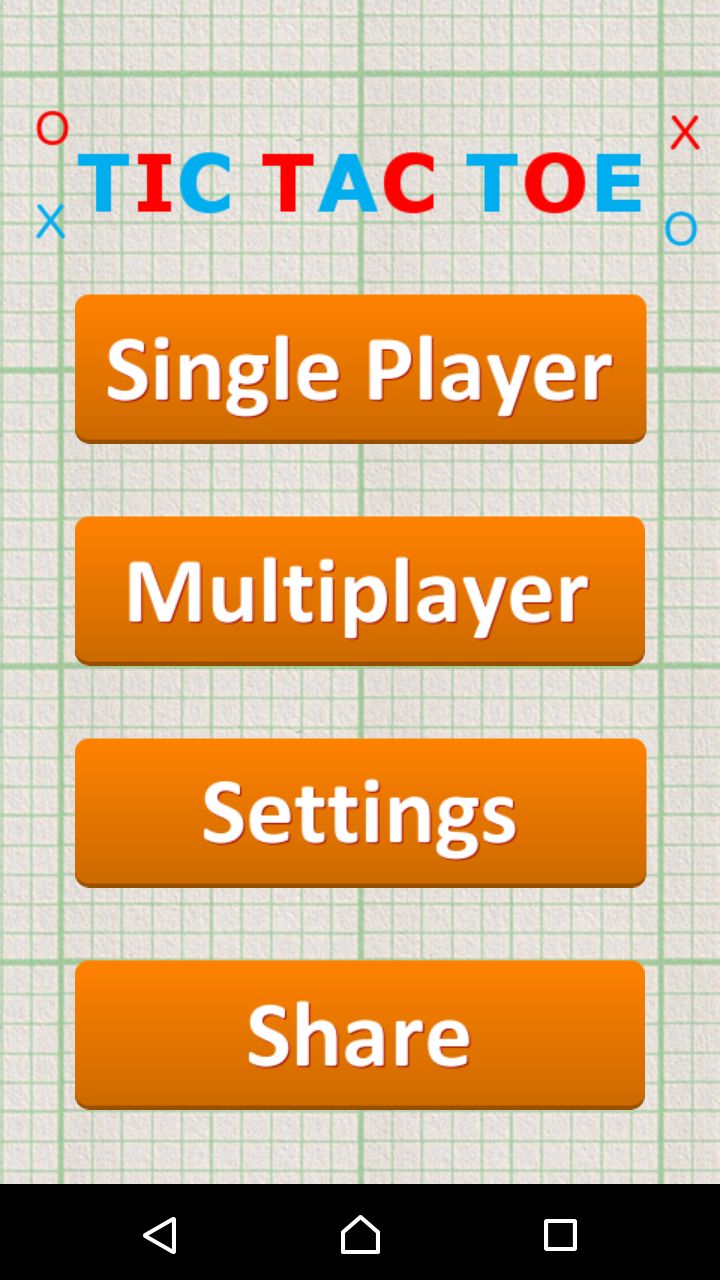 Tic Tac Toe Android Game Source Code by Tutstecmobile