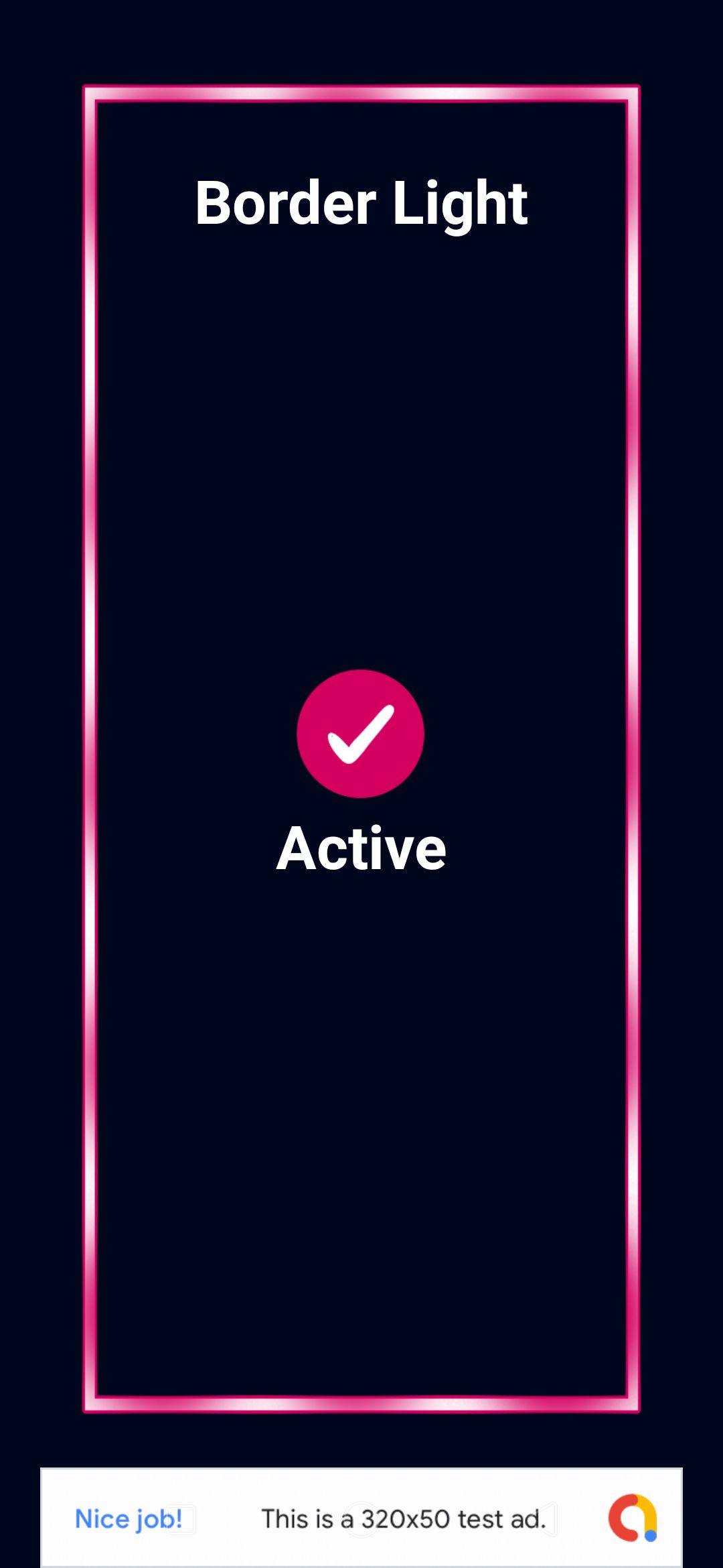 Edge Border light Android App Template by Anilpatel11 Codester