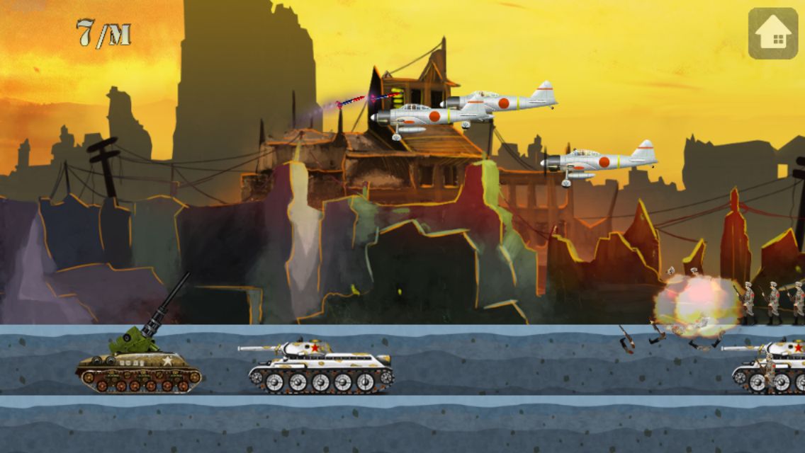 Tank War 2D Buildbox Game Template by Appymes Codester