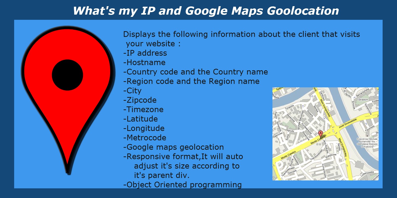 What Is My IP With Geolocation by Gravvy Codester