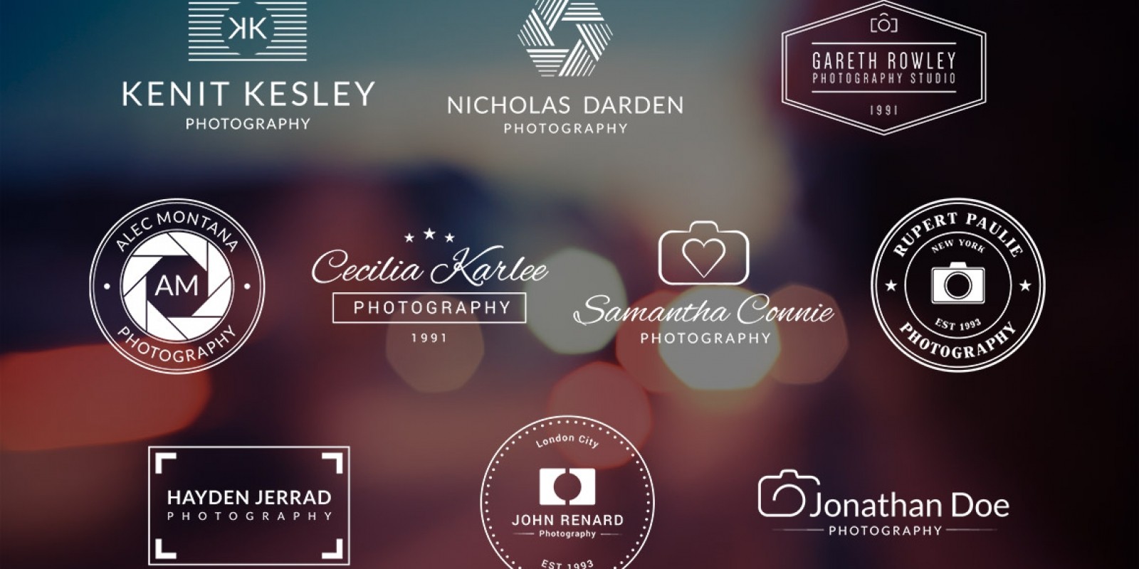 Photography Logo Template by Instawawa Codester