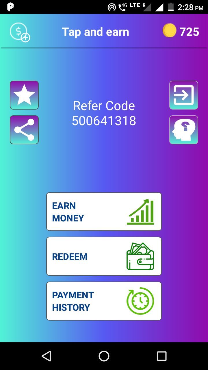 Tap And Earn Rewards App Android Source Code by Twinapps Codester