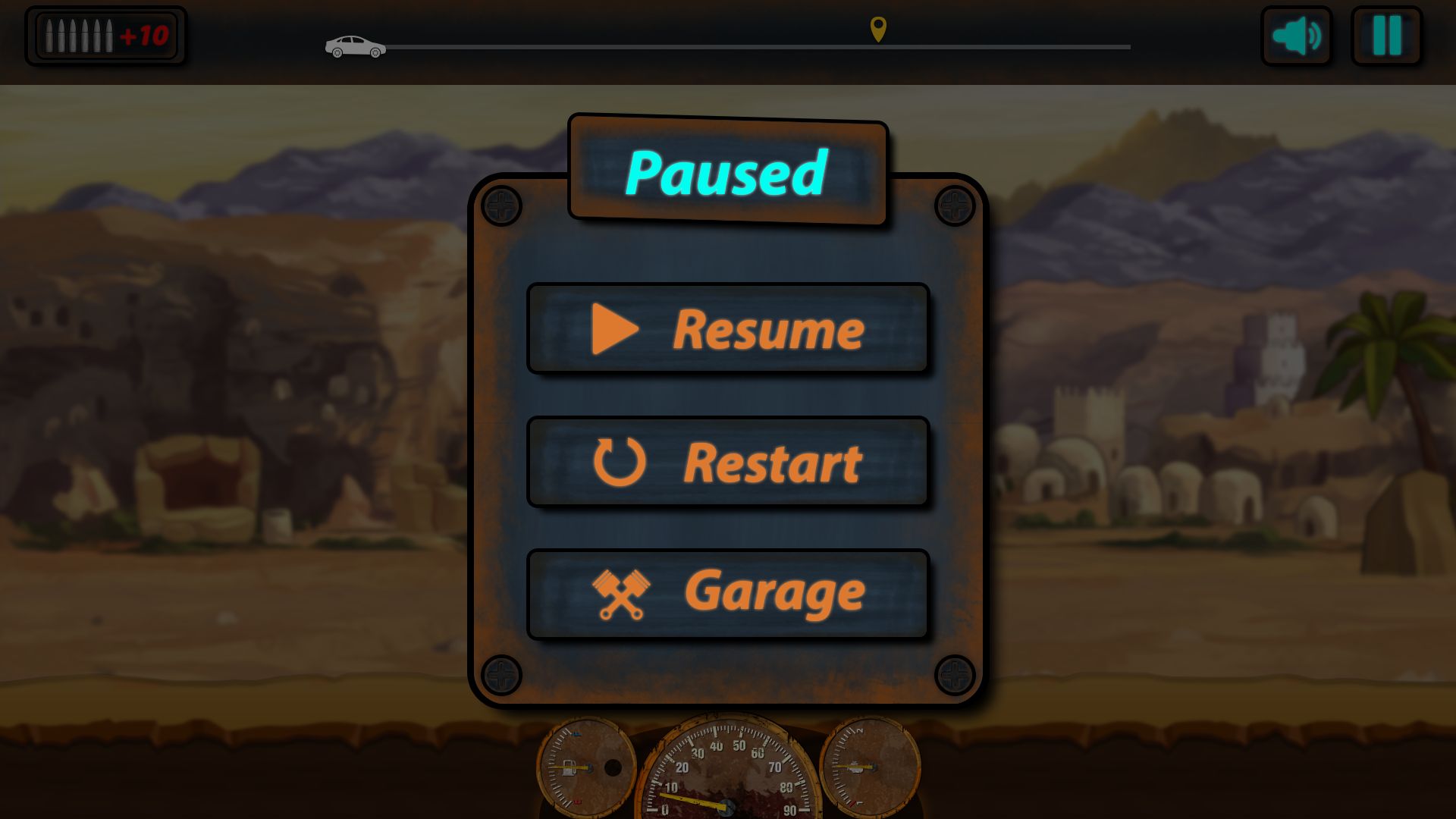 2D Racing Car Game UI Template Pack 1 by Gamebench Codester