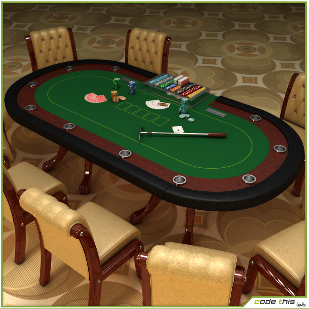 Table Casino Texas Holdem Poker Code This Lab srl