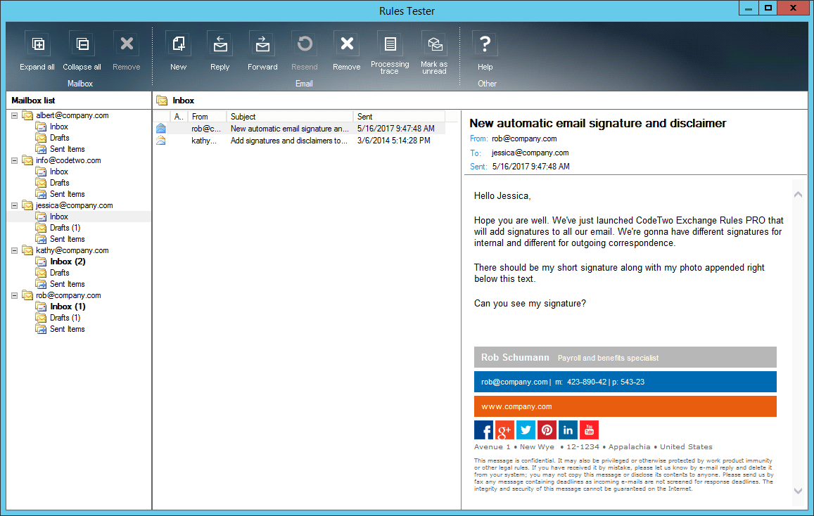 How to send test email from all Exchange users (PowerShell)